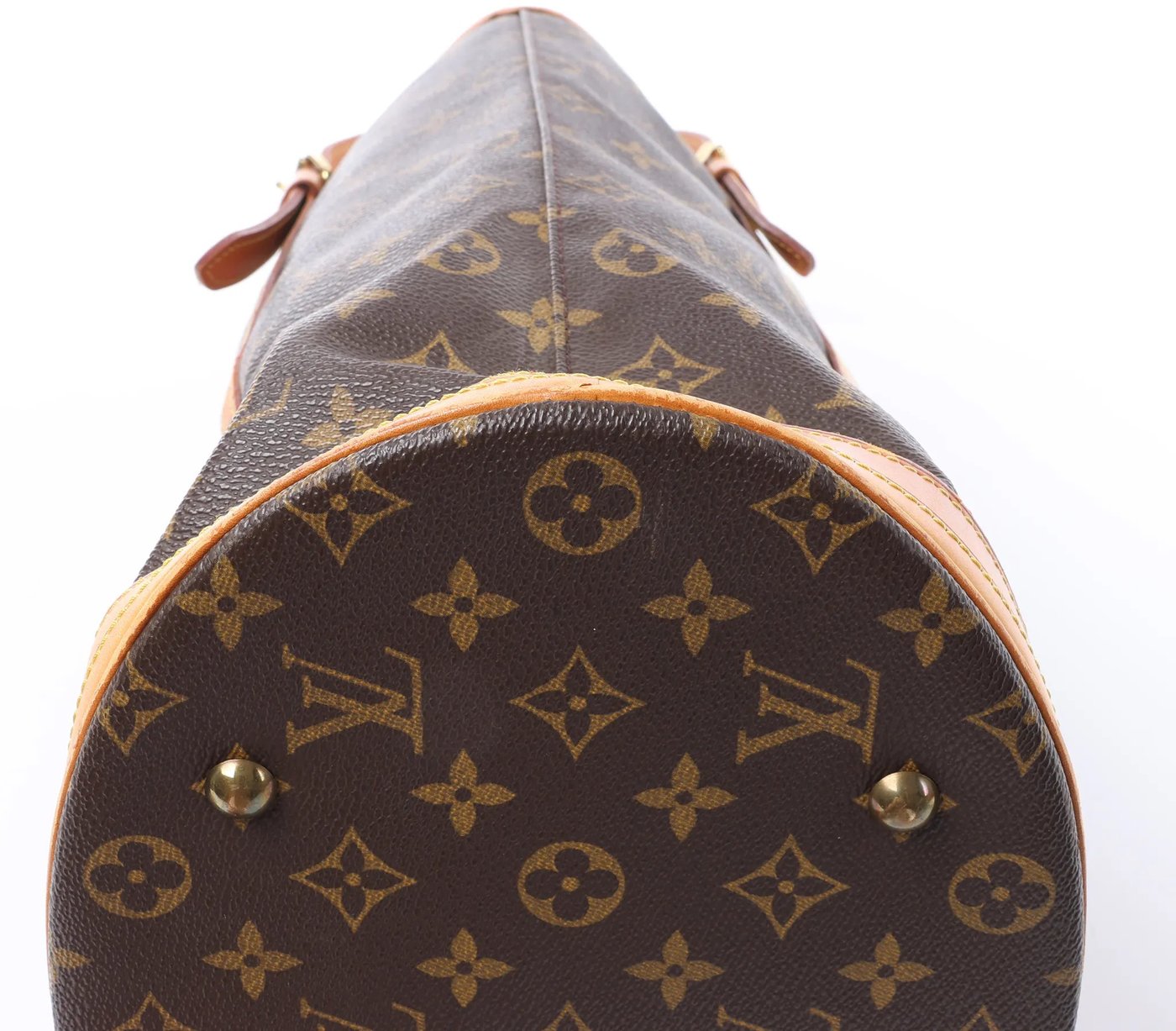 Louis Vuitton Bucket GM Monogram Canvas Shoulder Bag in Brown M42236