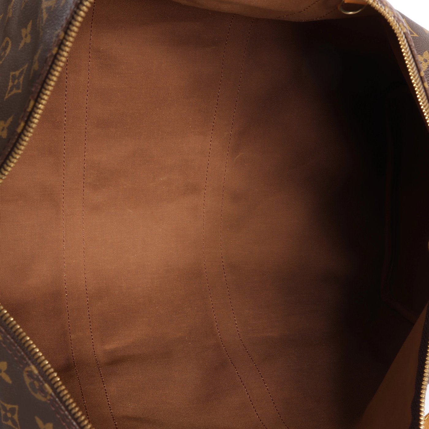 Louis Vuitton Keepall Bandoulière 50 Monogram Travel Bag in Brown M41416