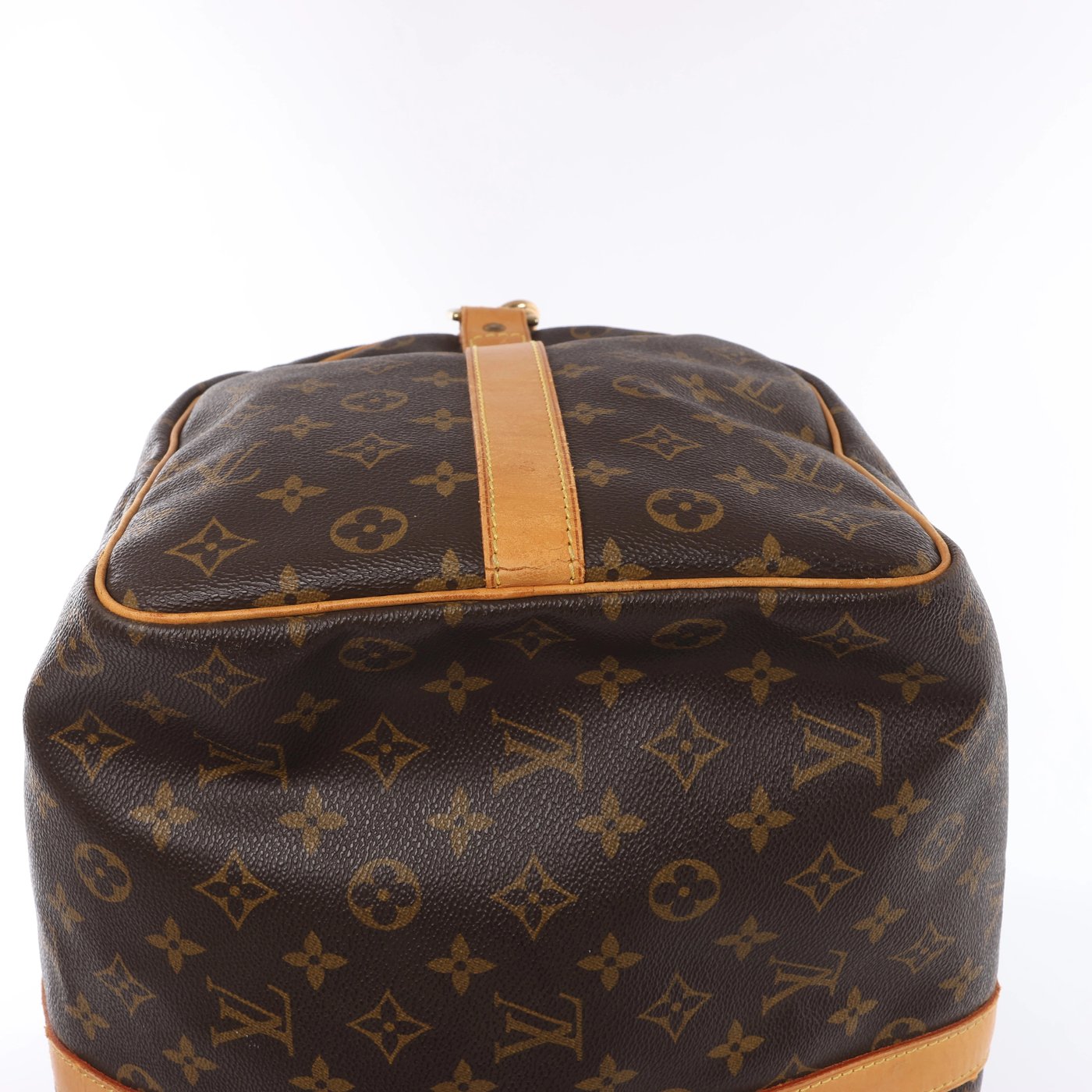 Louis Vuitton Keepall Bandoulière 50 Monogram Travel Bag in Brown M41416