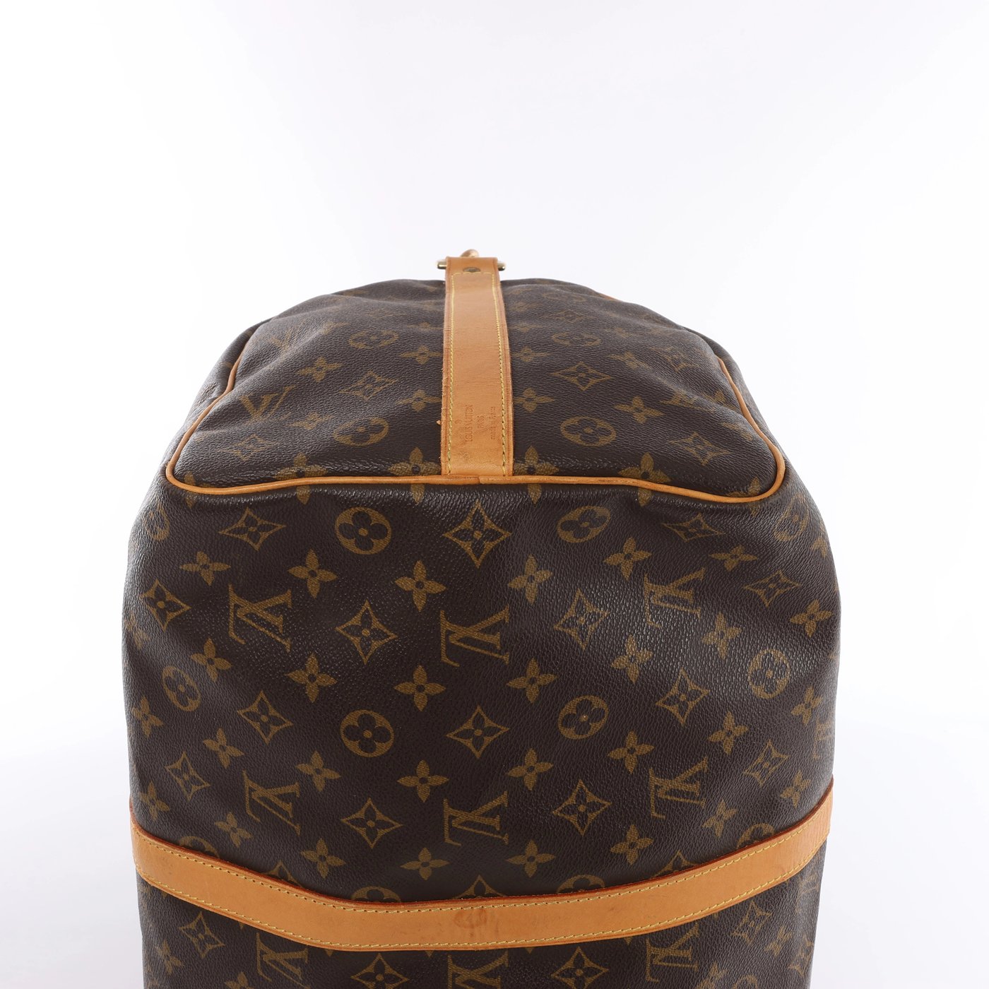 Louis Vuitton Keepall Bandoulière 50 Monogram Travel Bag in Brown M41416