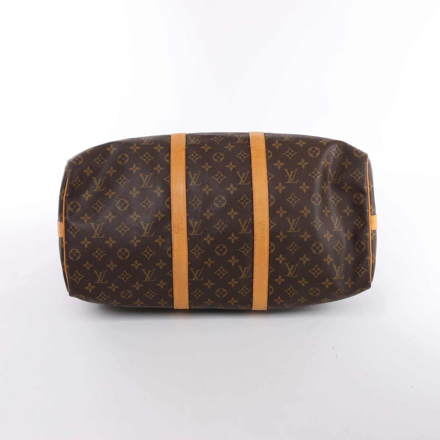 Louis Vuitton Keepall Bandoulière 50 Monogram Travel Bag in Brown M41416