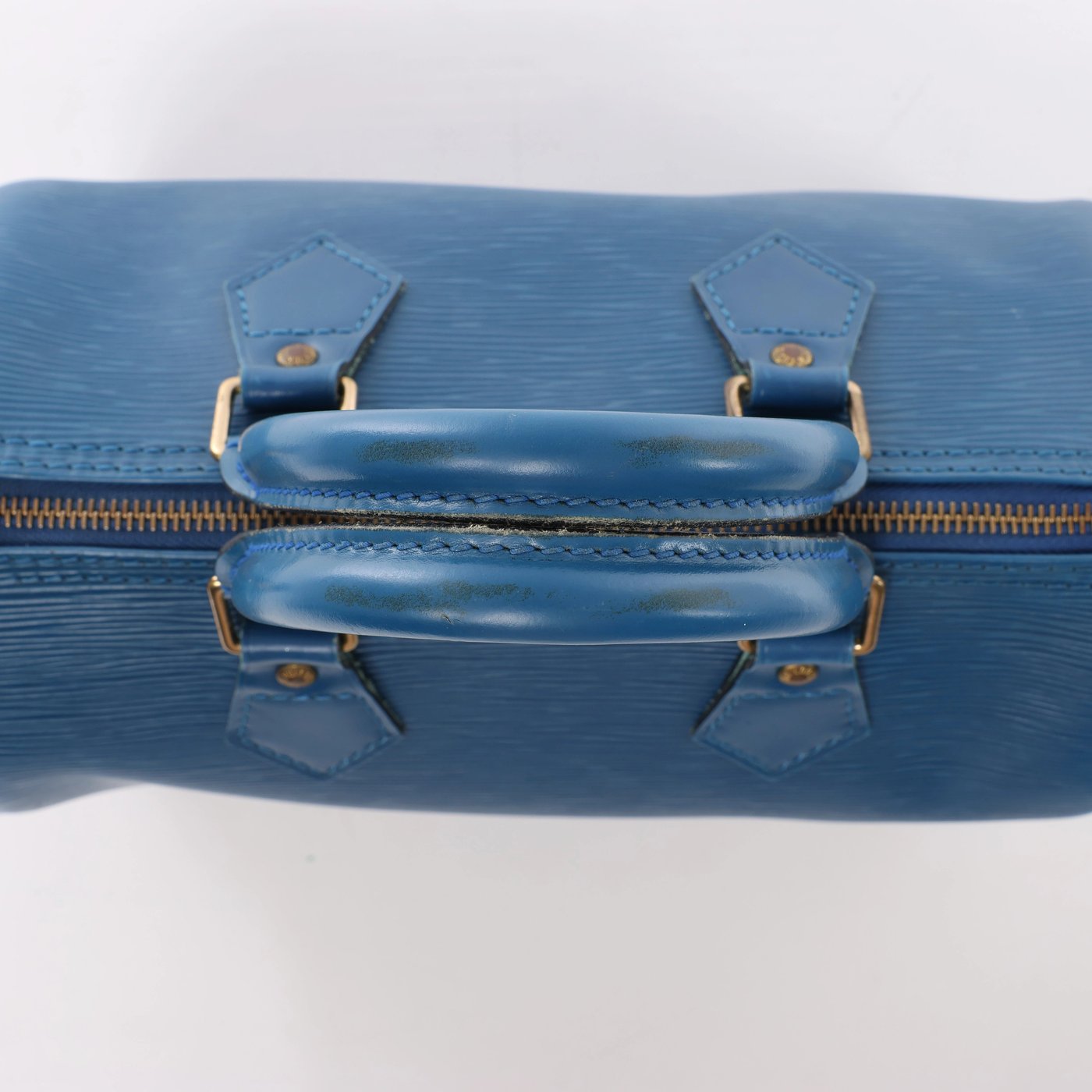 Louis Vuitton Speedy 25 Epi Leather Handbag in Blue M43015