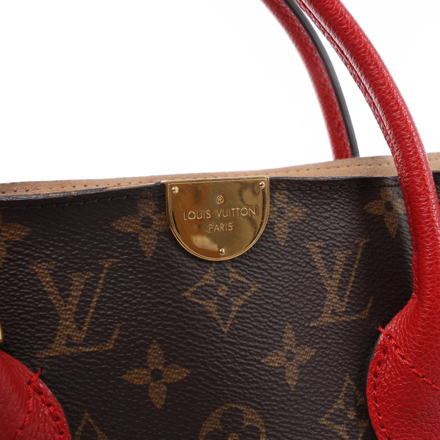 Louis Vuitton Flandrin Monogram 2Way Handbag in Brown M41596