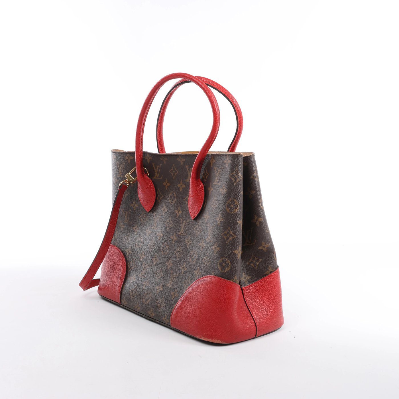 Louis Vuitton Flandrin Monogram 2Way Handbag in Brown M41596