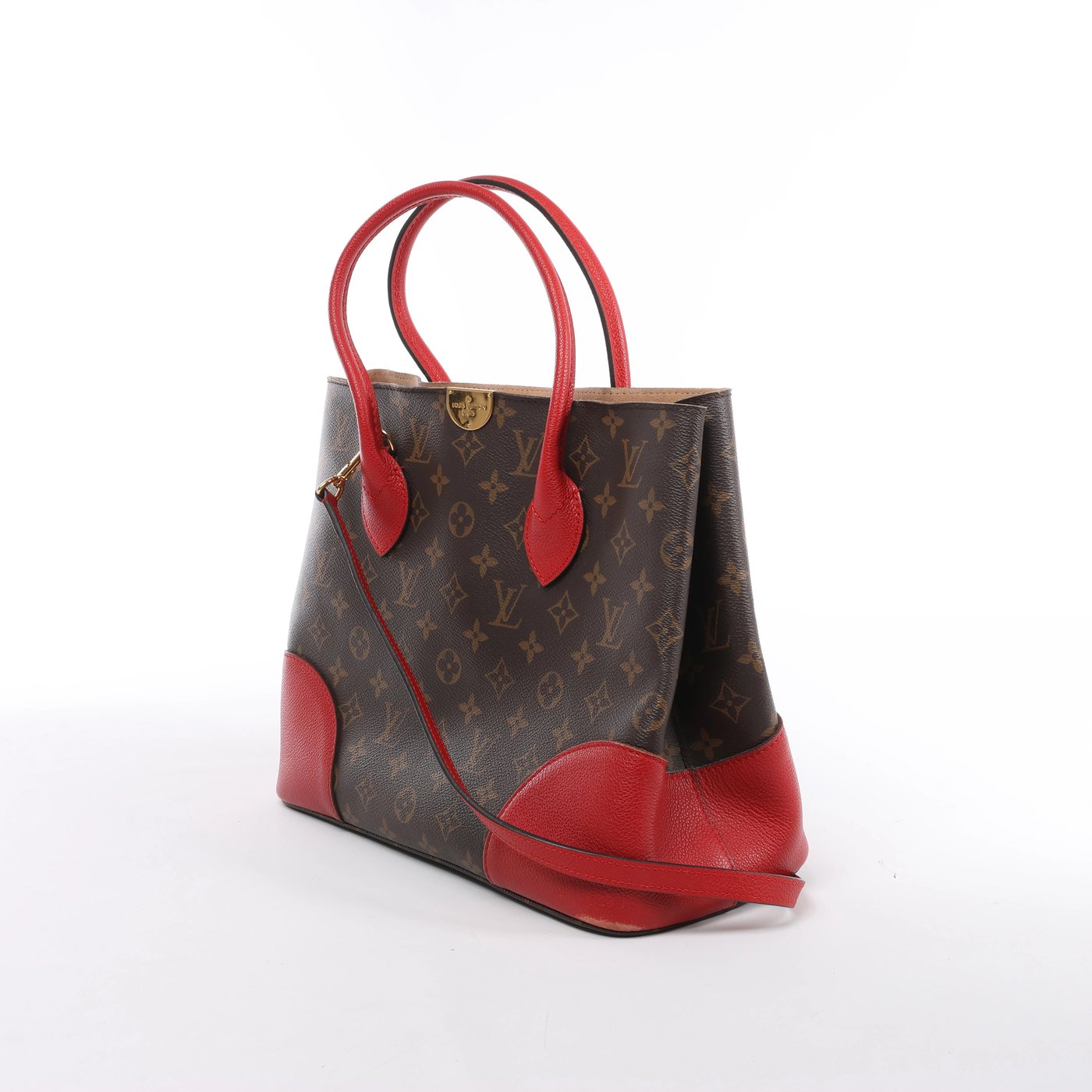 Louis Vuitton Flandrin Monogram 2Way Handbag in Brown M41596