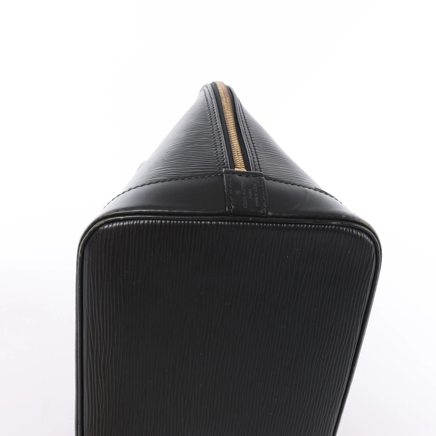 Louis Vuitton Alma PM Epi Leather Handbag in Black M40302