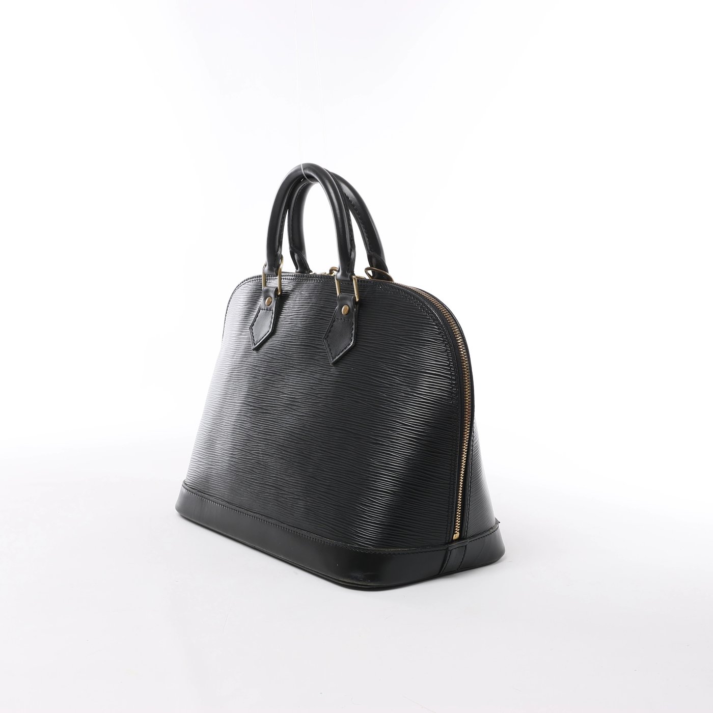 Louis Vuitton Alma PM Epi Leather Handbag in Black M40302