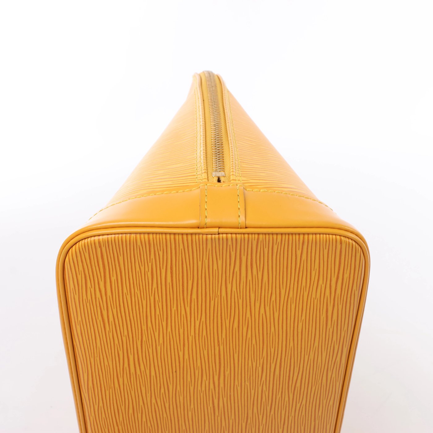Louis Vuitton Alma Epi Leather Handbag in Yellow M52149