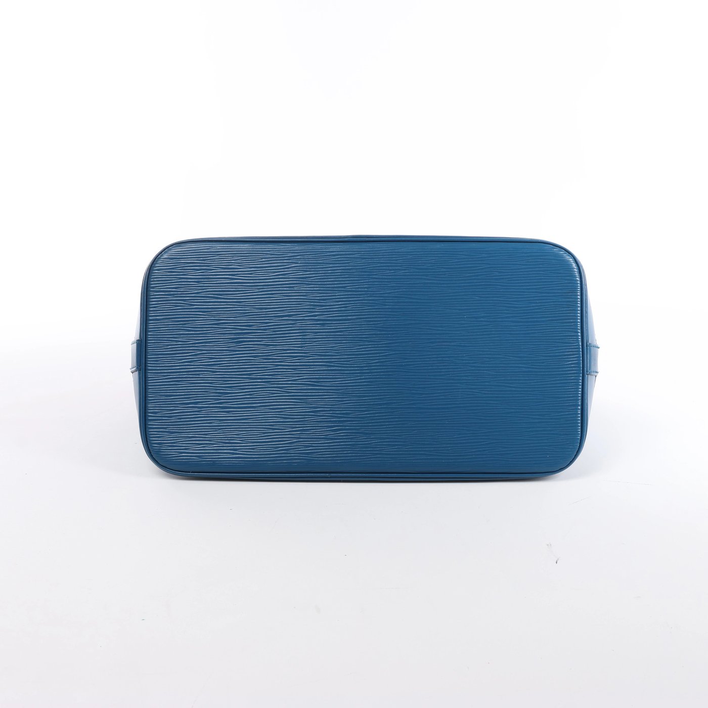 Louis Vuitton Alma Epi Leather Handbag in Blue M52145