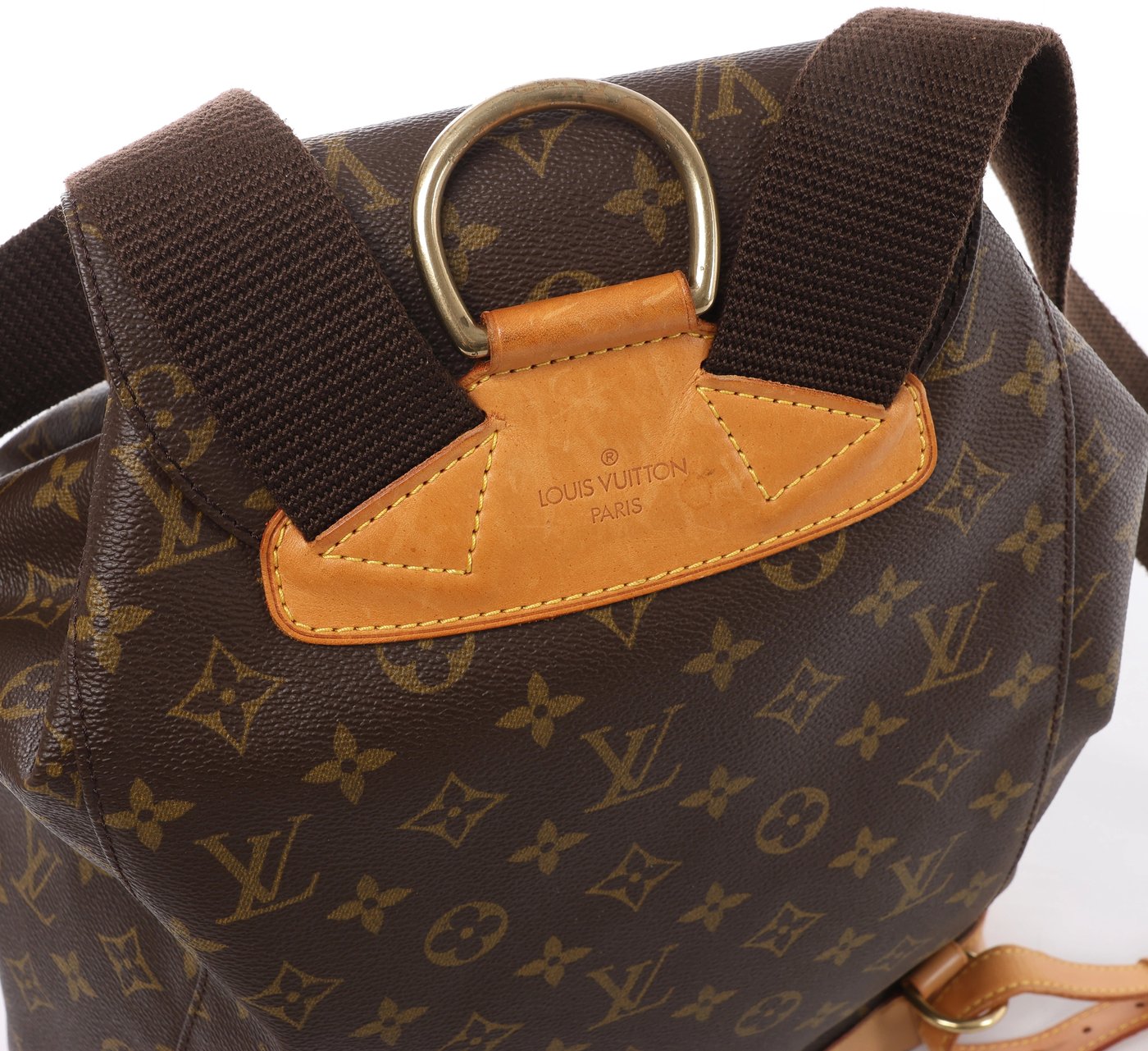 Louis Vuitton Montsouris GM Monogram Backpack in Brown M51135