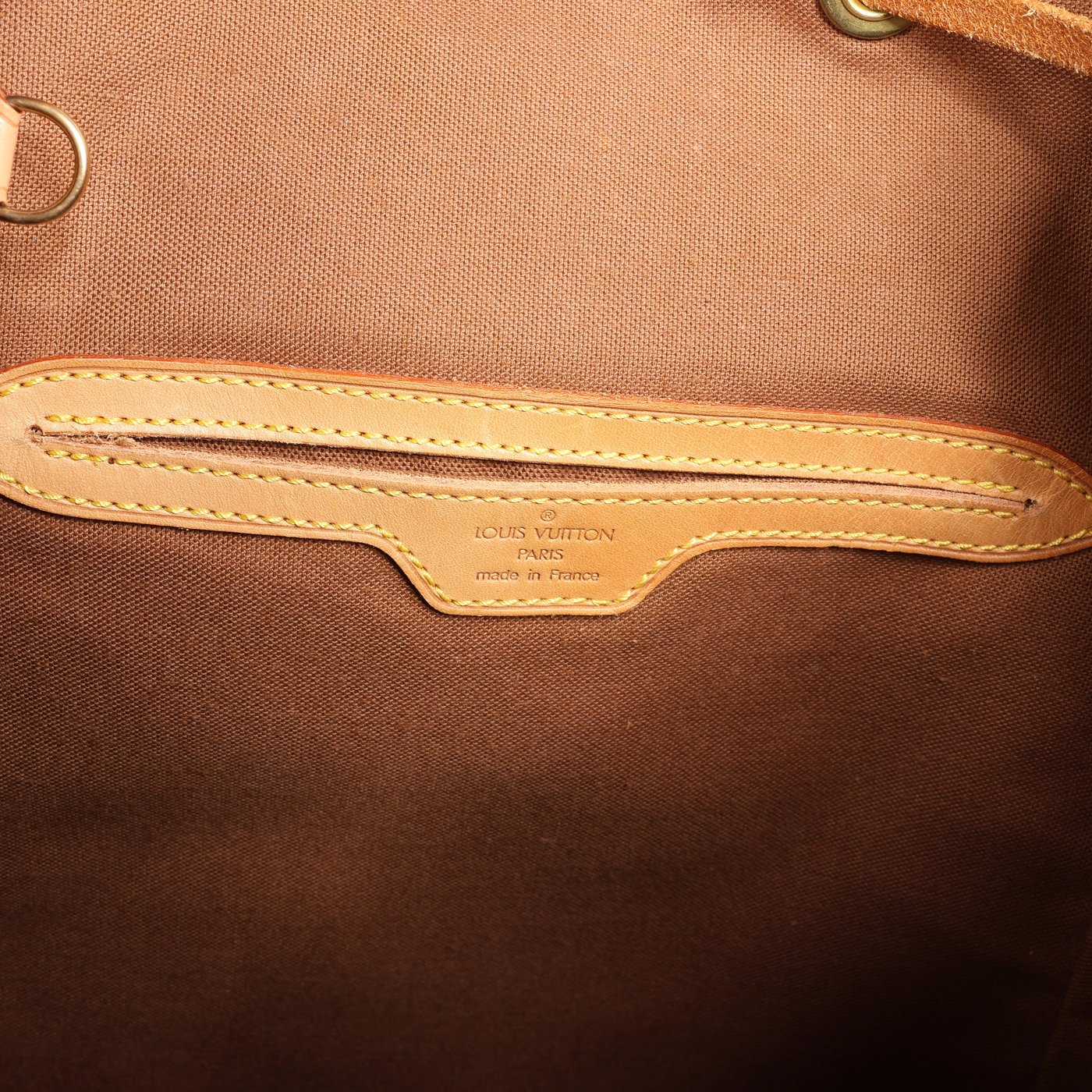 Louis Vuitton Montsouris GM Monogram Backpack in Brown M51135