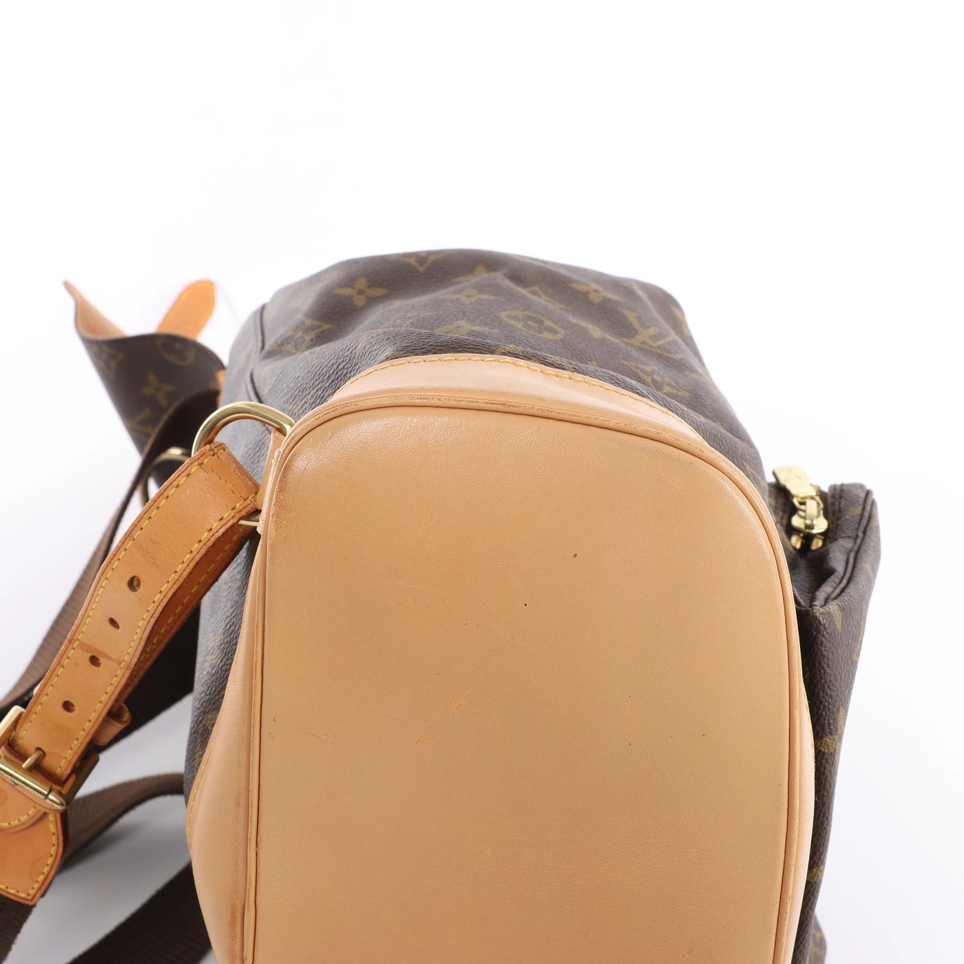 Louis Vuitton Montsouris GM Monogram Backpack in Brown M51135
