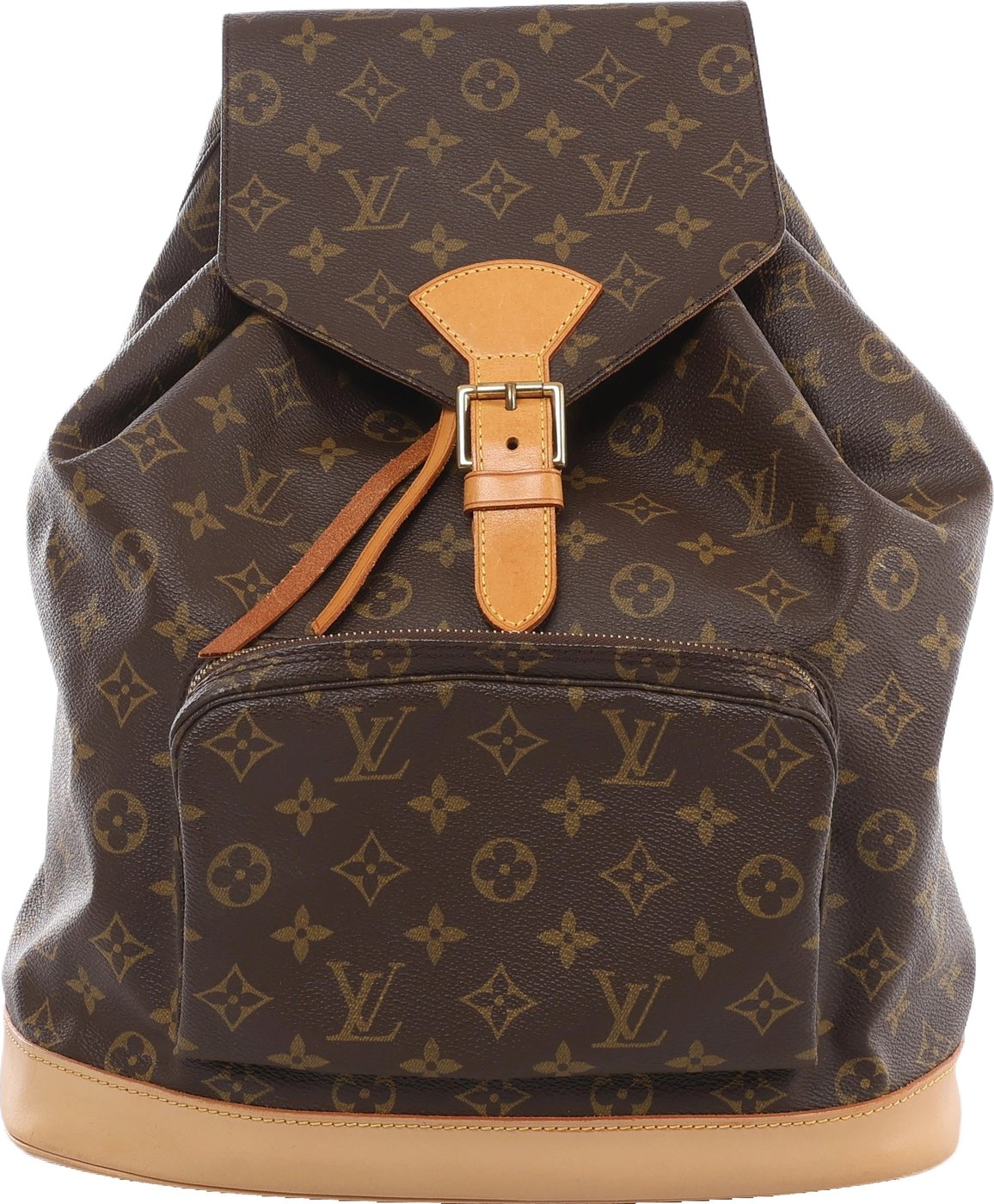 Louis Vuitton Montsouris GM Monogram Backpack in Brown M51135