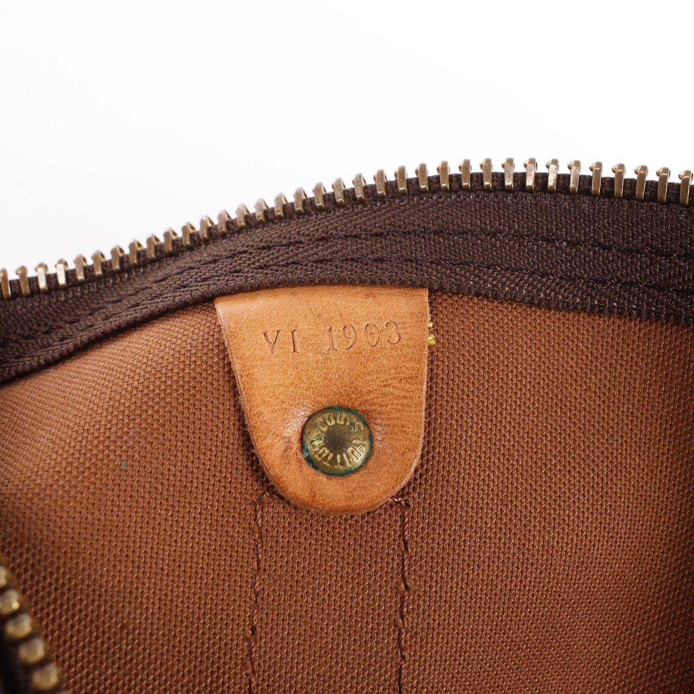 Louis Vuitton Keepall Bandoulière 60 Monogram Travel Bag in Brown M41412