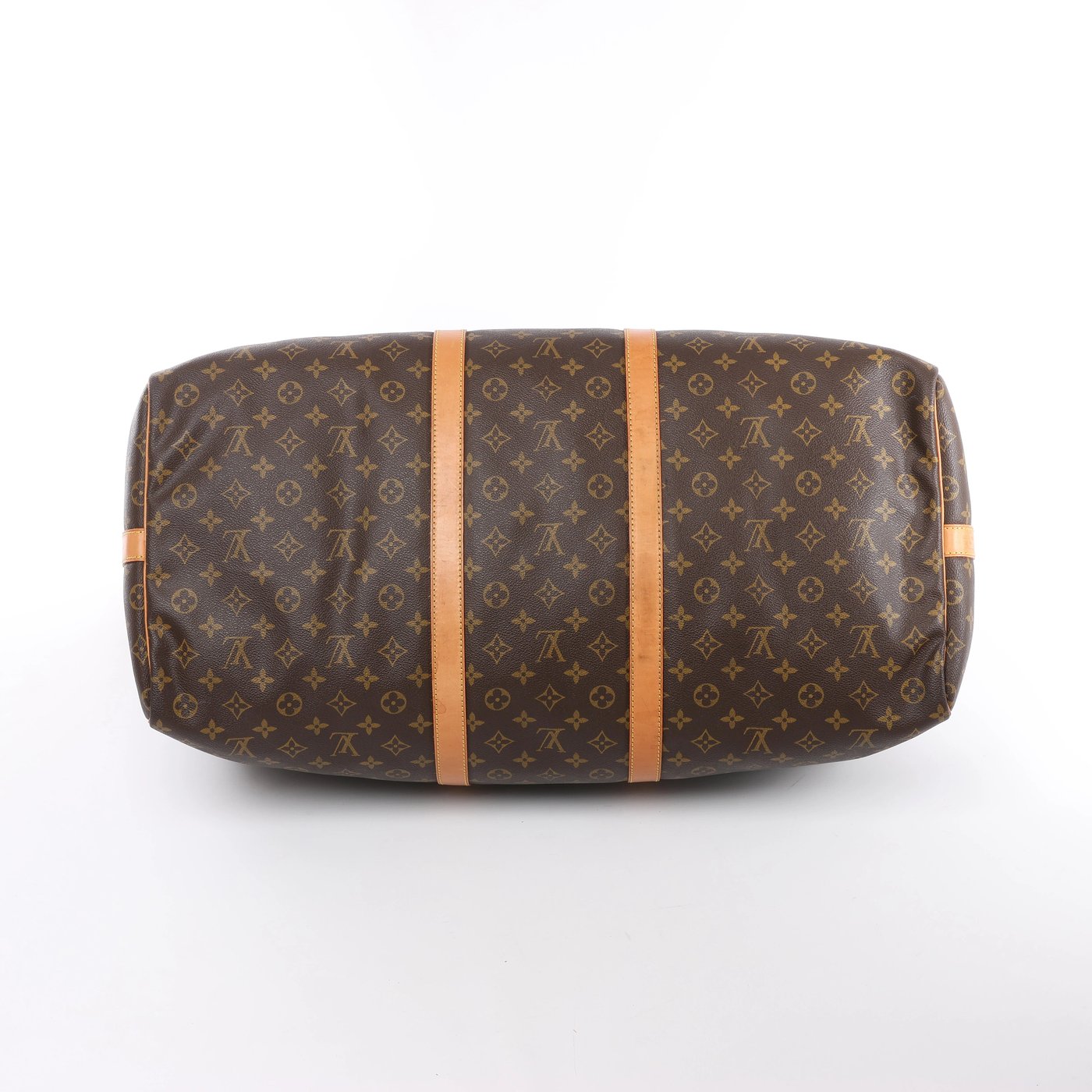 Louis Vuitton Keepall Bandoulière 60 Monogram Travel Bag in Brown M41412
