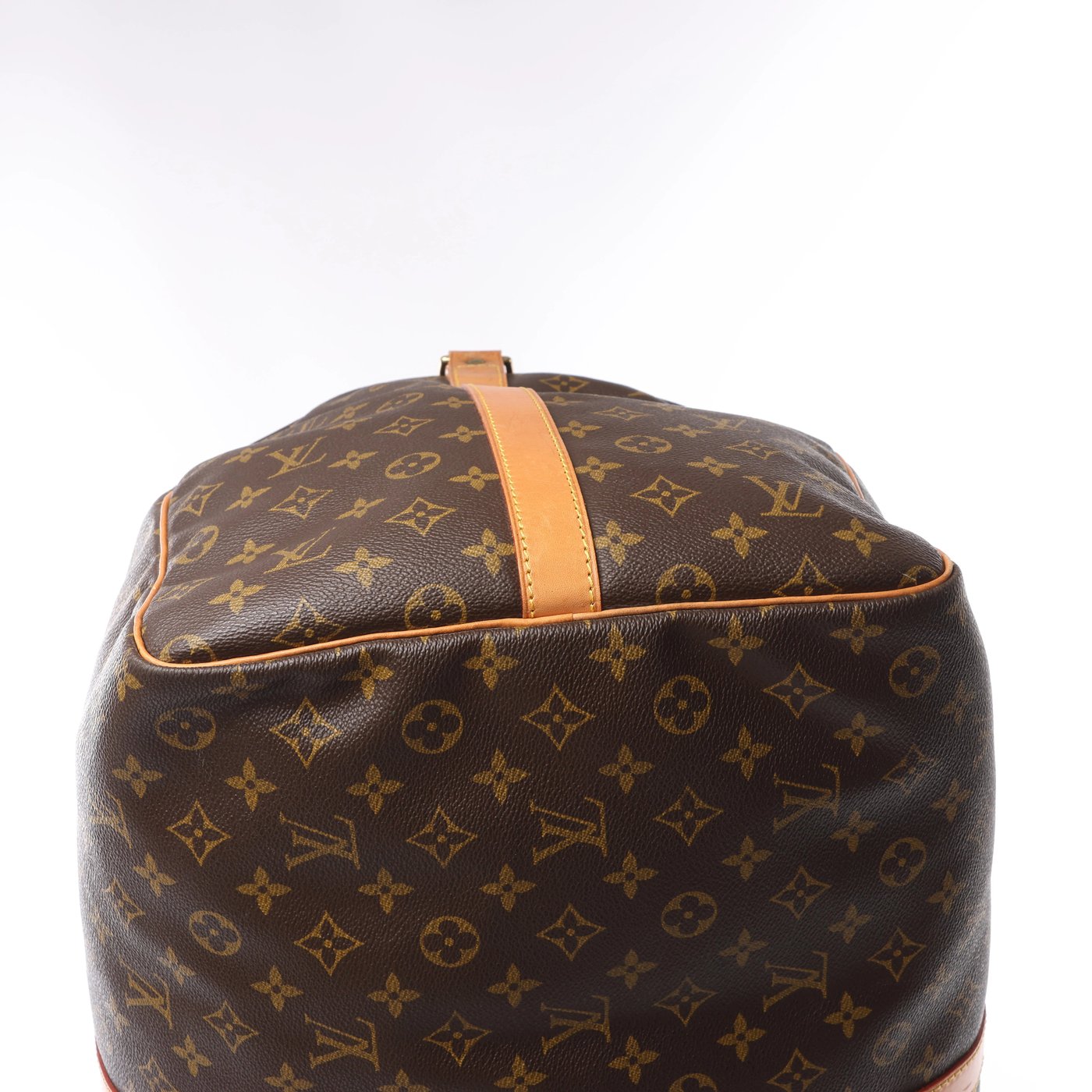 Louis Vuitton Keepall Bandoulière 60 Monogram Travel Bag in Brown M41412