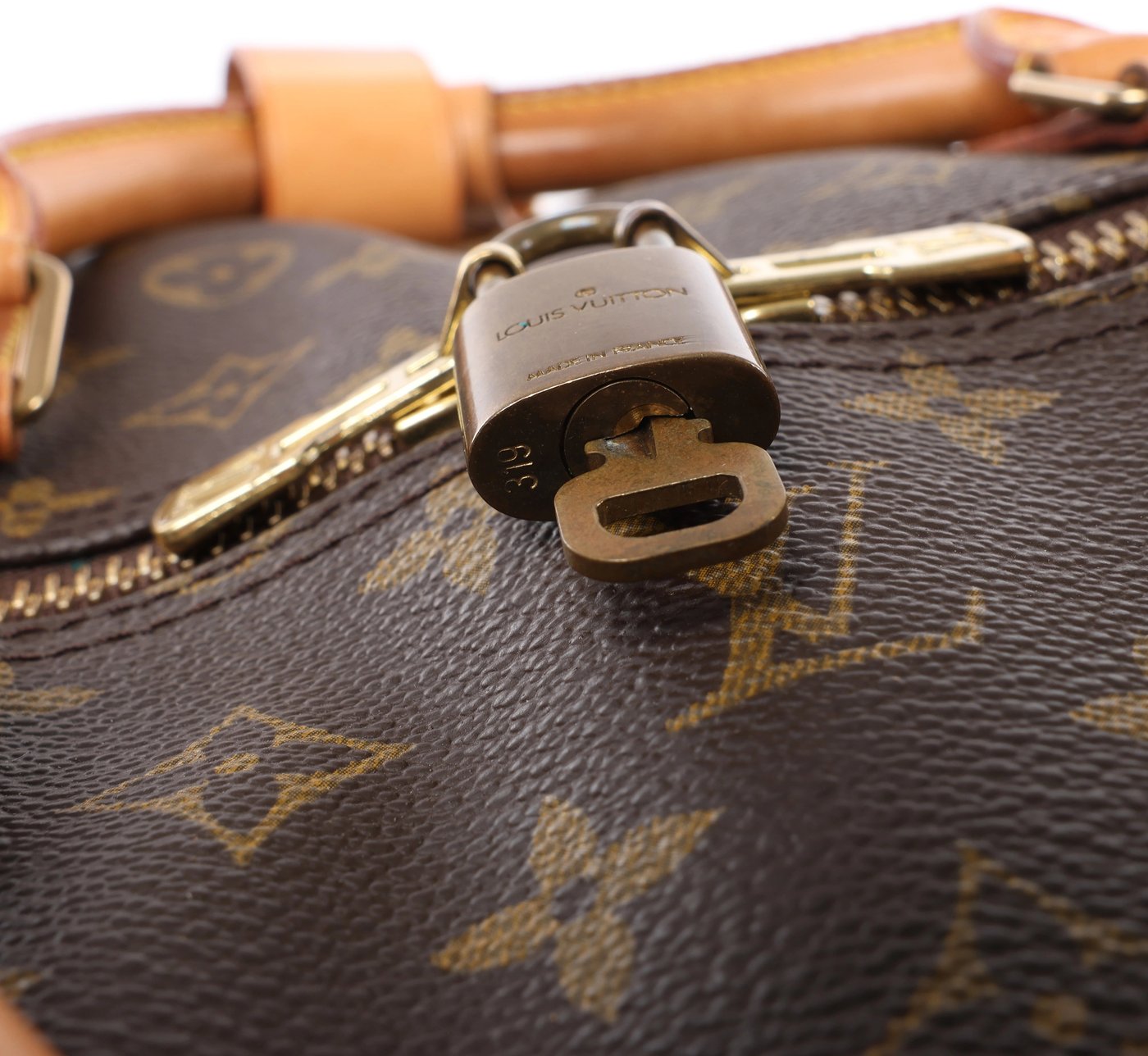 Louis Vuitton Keepall Bandoulière 60 Monogram Travel Bag in Brown M41412