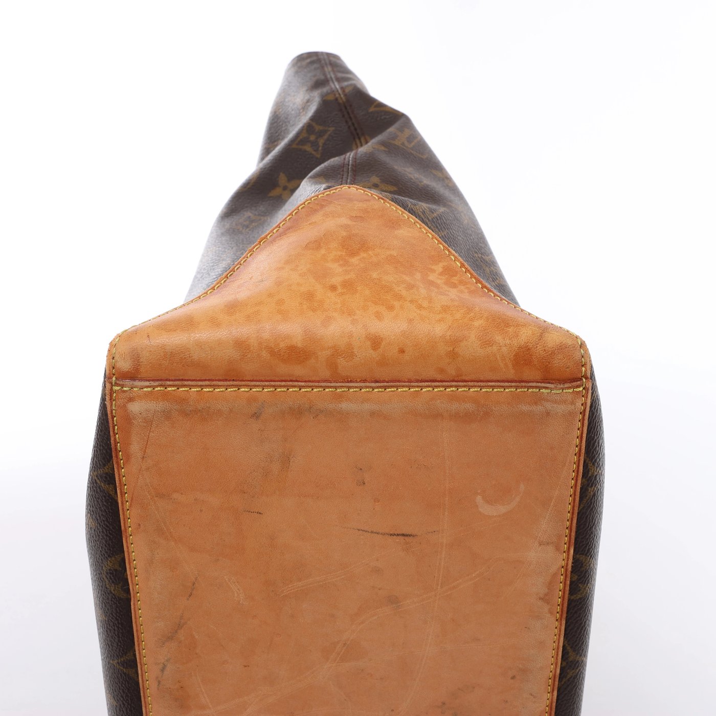Louis Vuitton Cabas Mezzo Monogram Shoulder Bag in Brown M51151