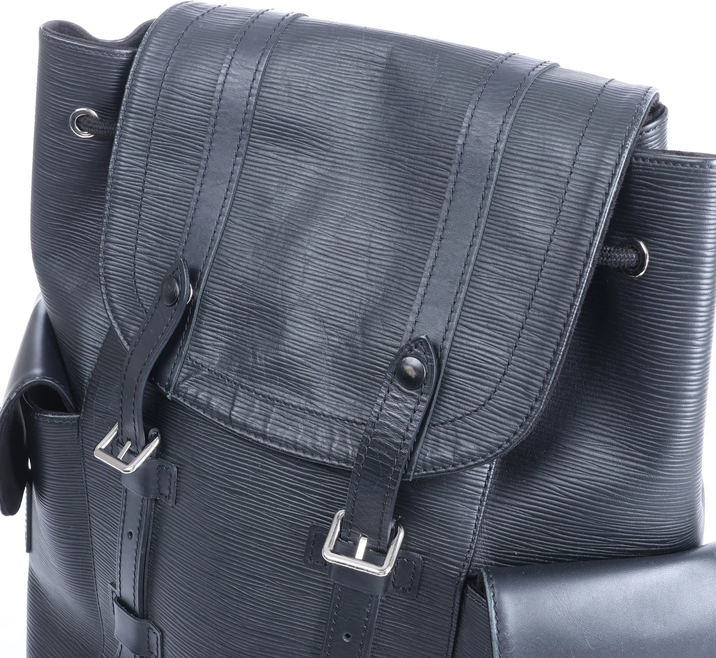 Louis Vuitton Christpher PM Epi Leather Backpack in Black M50159