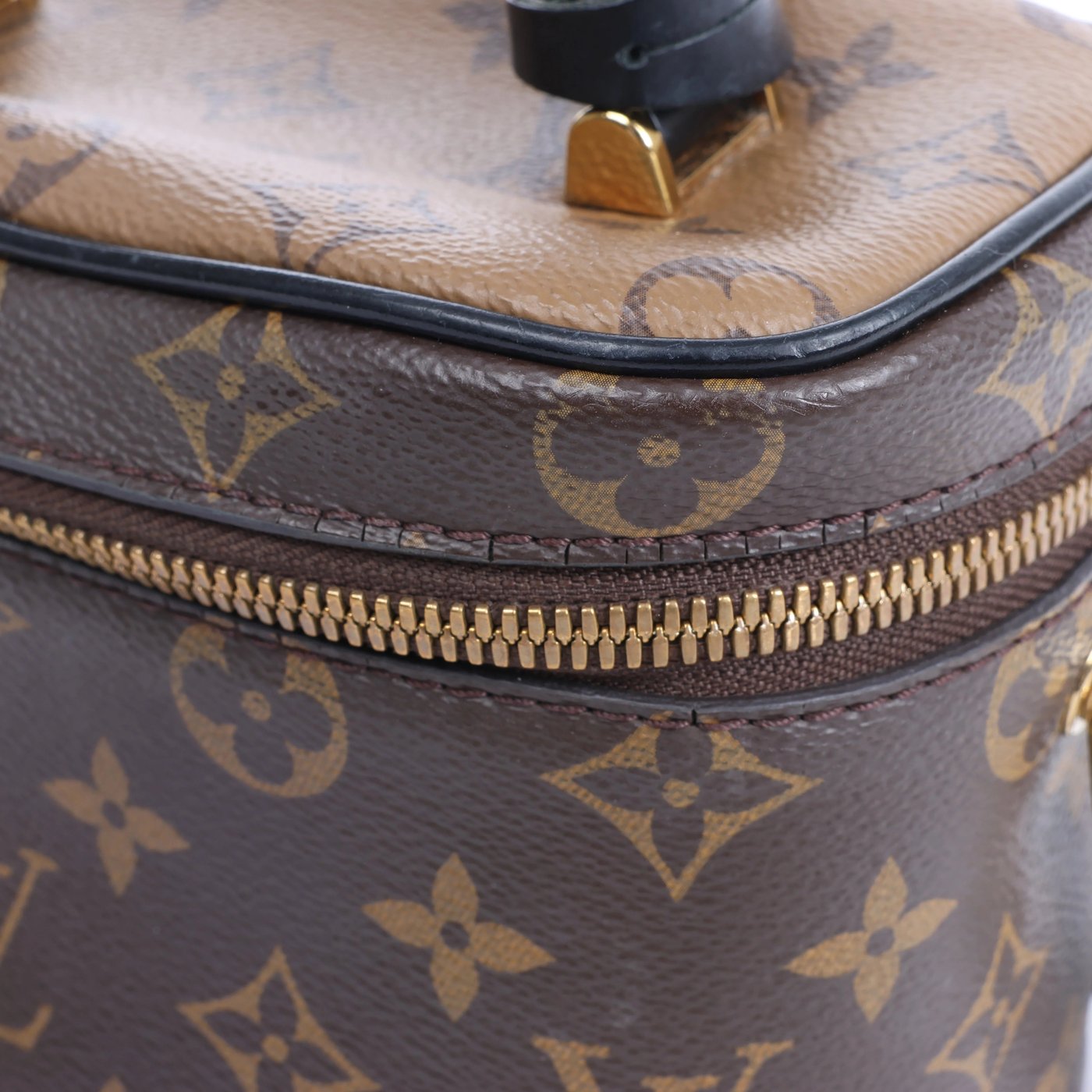 Louis Vuitton Vanity NV PM Monogram Reverse Crossbody Bag in Brown M45165