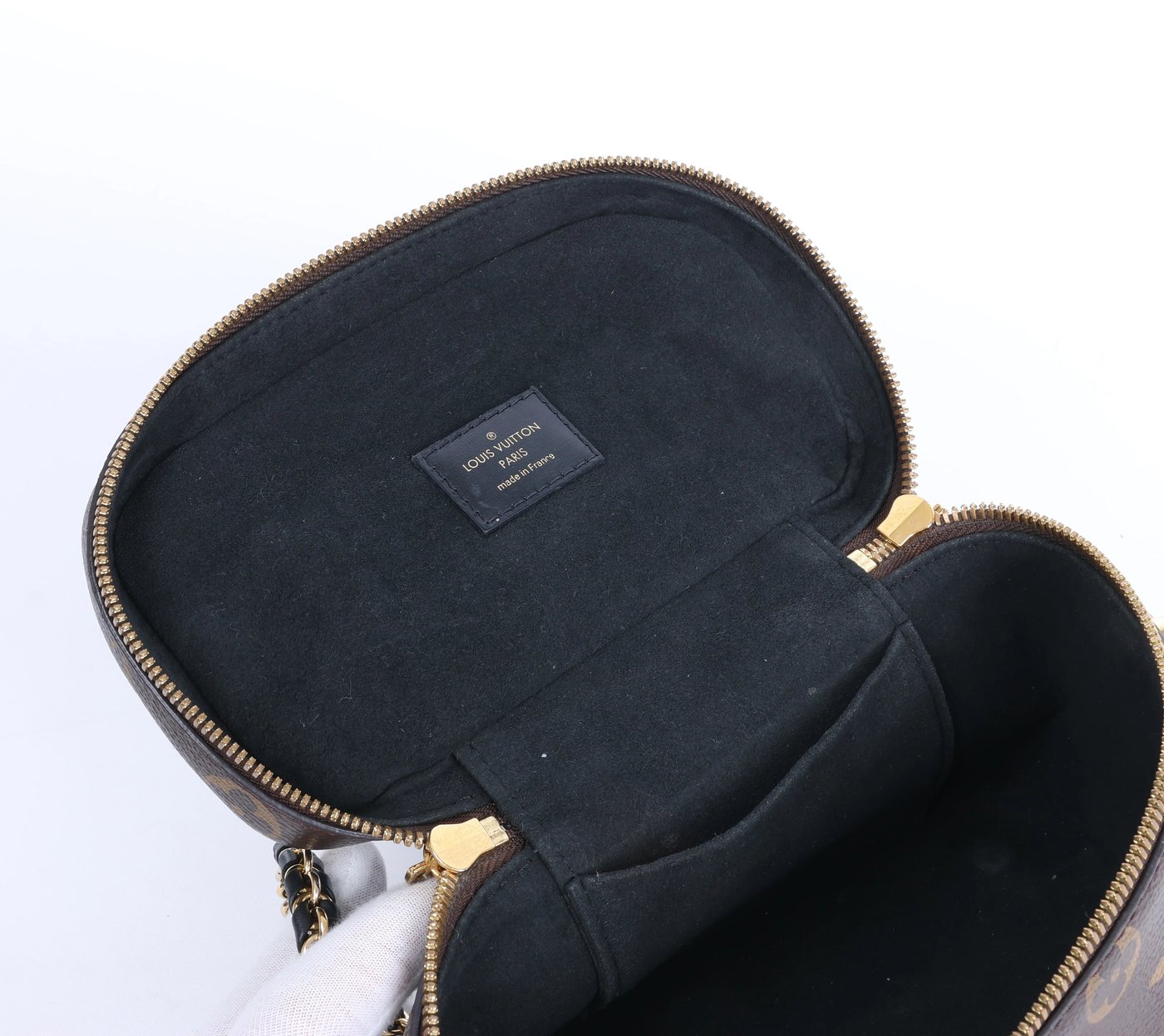 Louis Vuitton Vanity NV PM Monogram Reverse Crossbody Bag in Brown M45165
