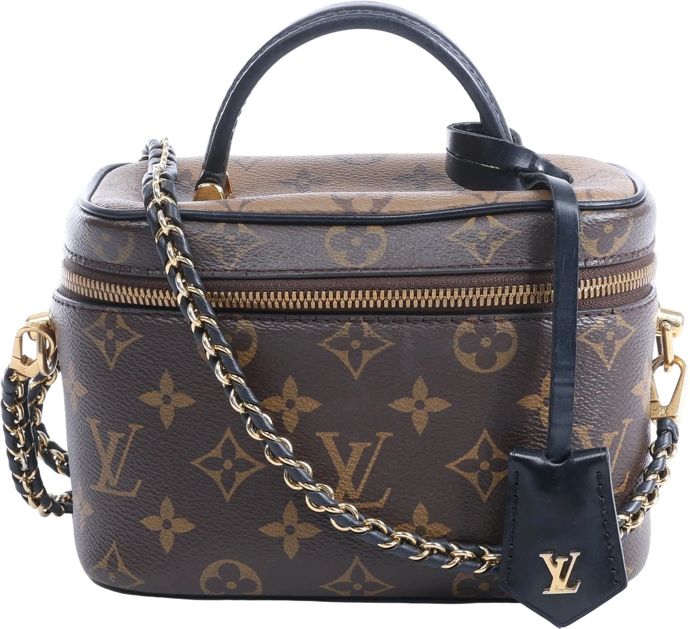 Louis Vuitton Vanity NV PM Monogram Reverse Crossbody Bag in Brown M45165