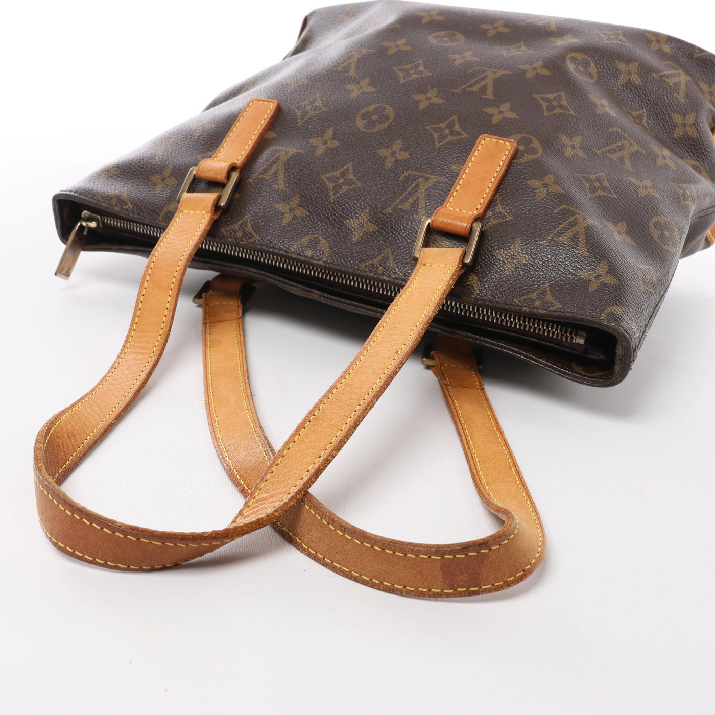 Louis Vuitton Cabas Piano Monogram Shoulder Bag in Brown M51148