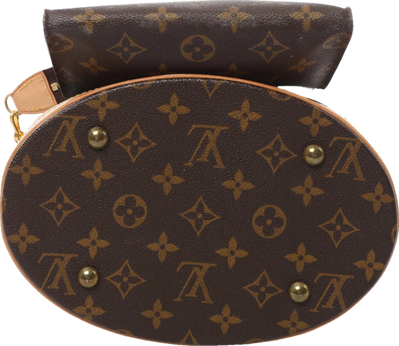 Louis Vuitton Bucket PM Monogram Shoulder Bag in Brown M42238
