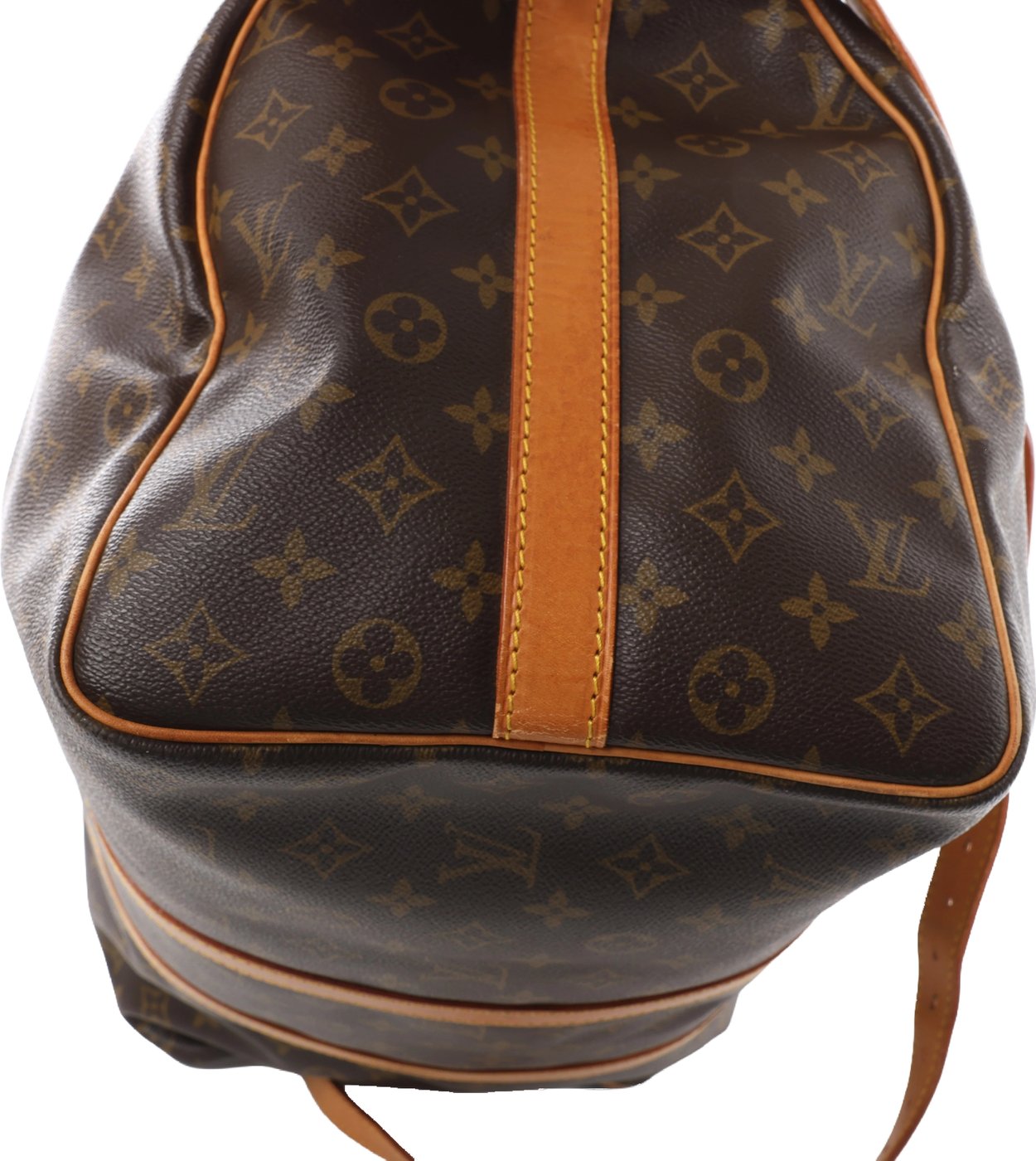 Louis Vuitton Keepall Bandoulière 50 Monogram Travel Bag in Brown M41416