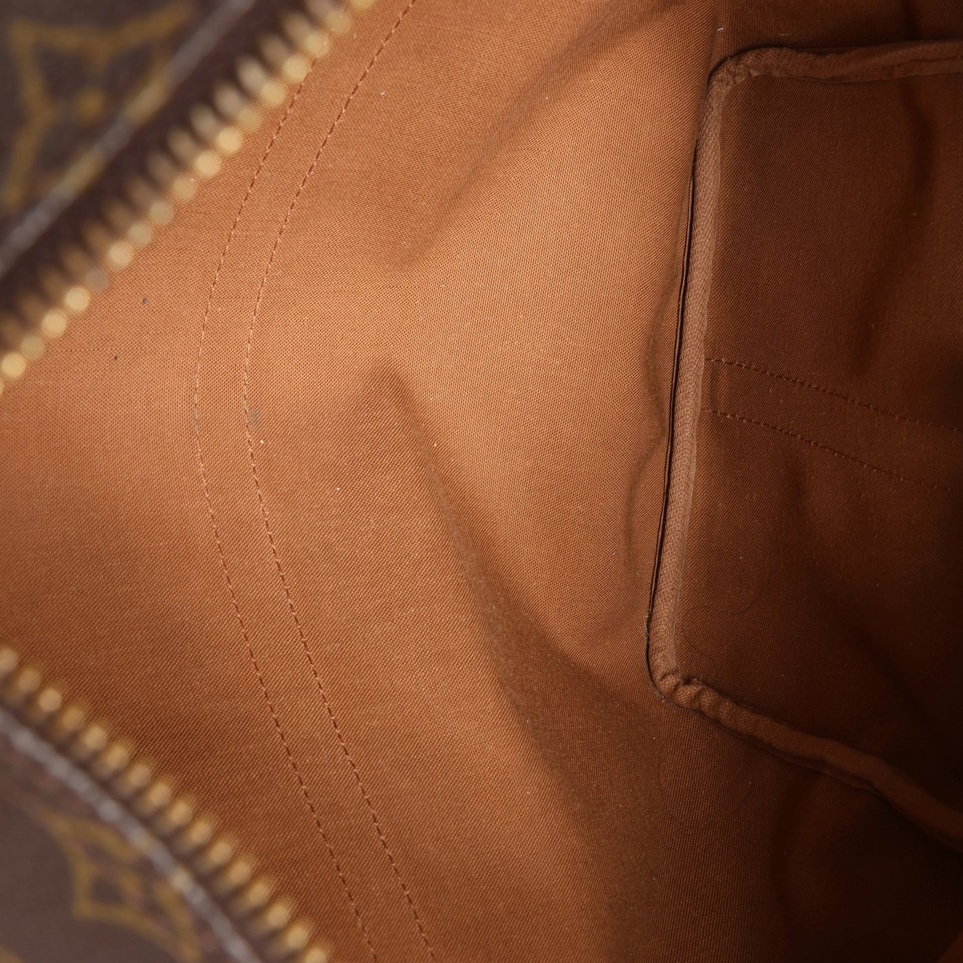 Louis Vuitton Keepall Bandoulière 50 Monogram Travel Bag in Brown M41416