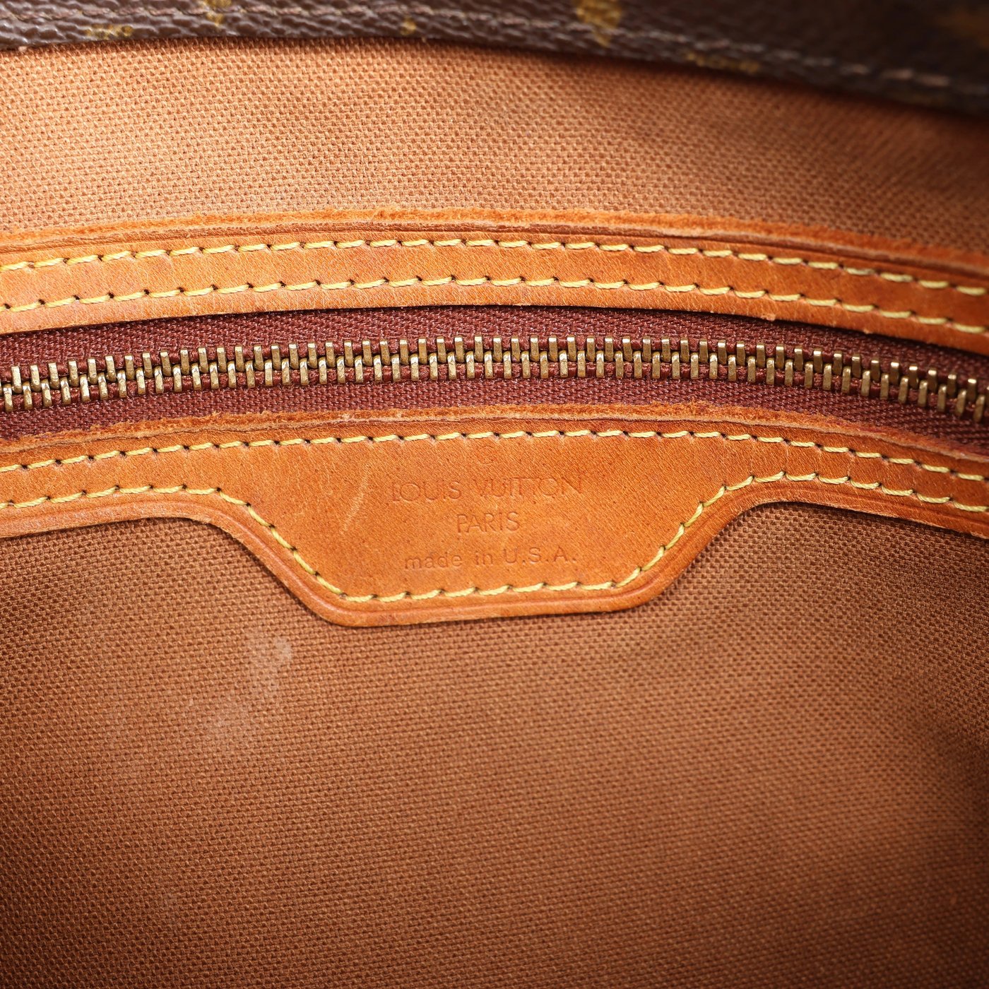 Louis Vuitton Cabas Piano Monogram Shoulder Bag in Brown M51148