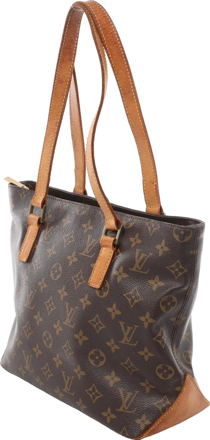 Louis Vuitton Cabas Piano Monogram Shoulder Bag in Brown M51148