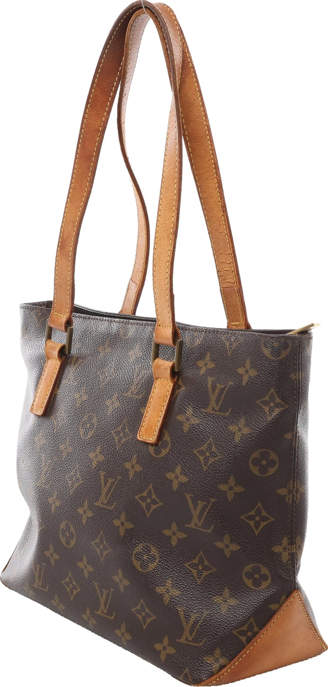 Louis Vuitton Cabas Piano Monogram Shoulder Bag in Brown M51148