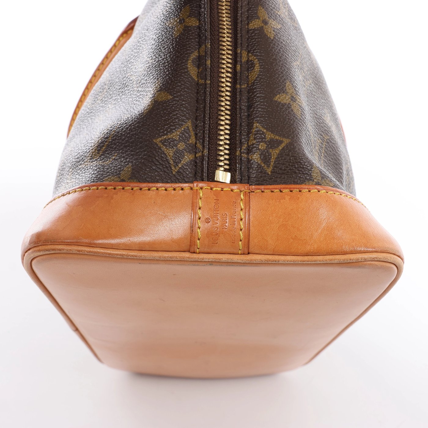 Louis Vuitton Alma PM Monogram Handbag Brown M51130