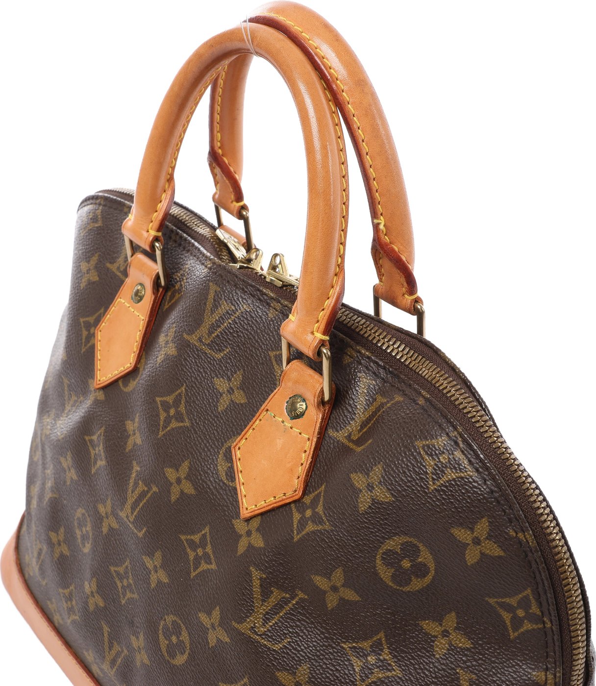 Louis Vuitton Alma PM Monogram Handbag Brown M51130