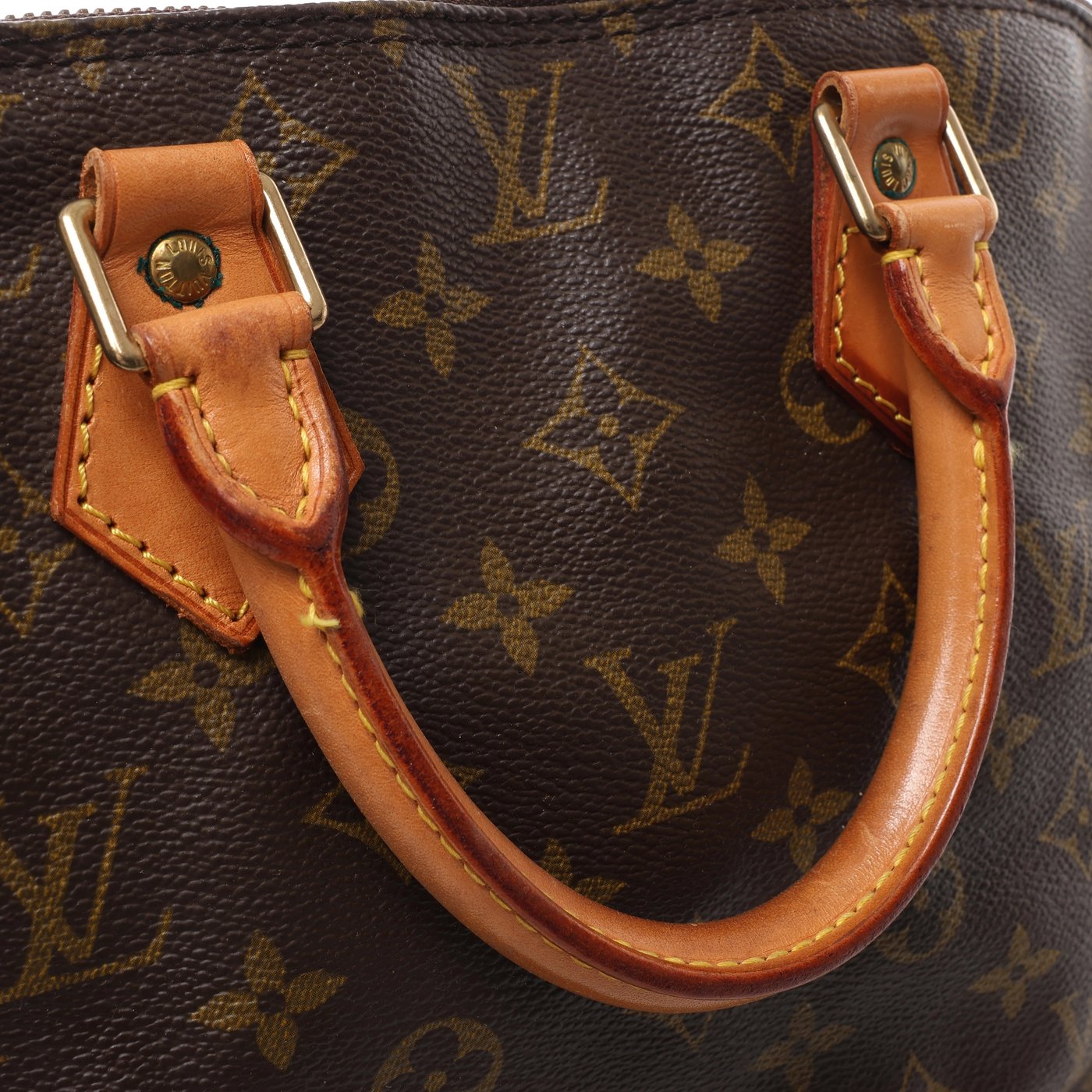 Louis Vuitton Alma PM Monogram Handbag Brown M51130