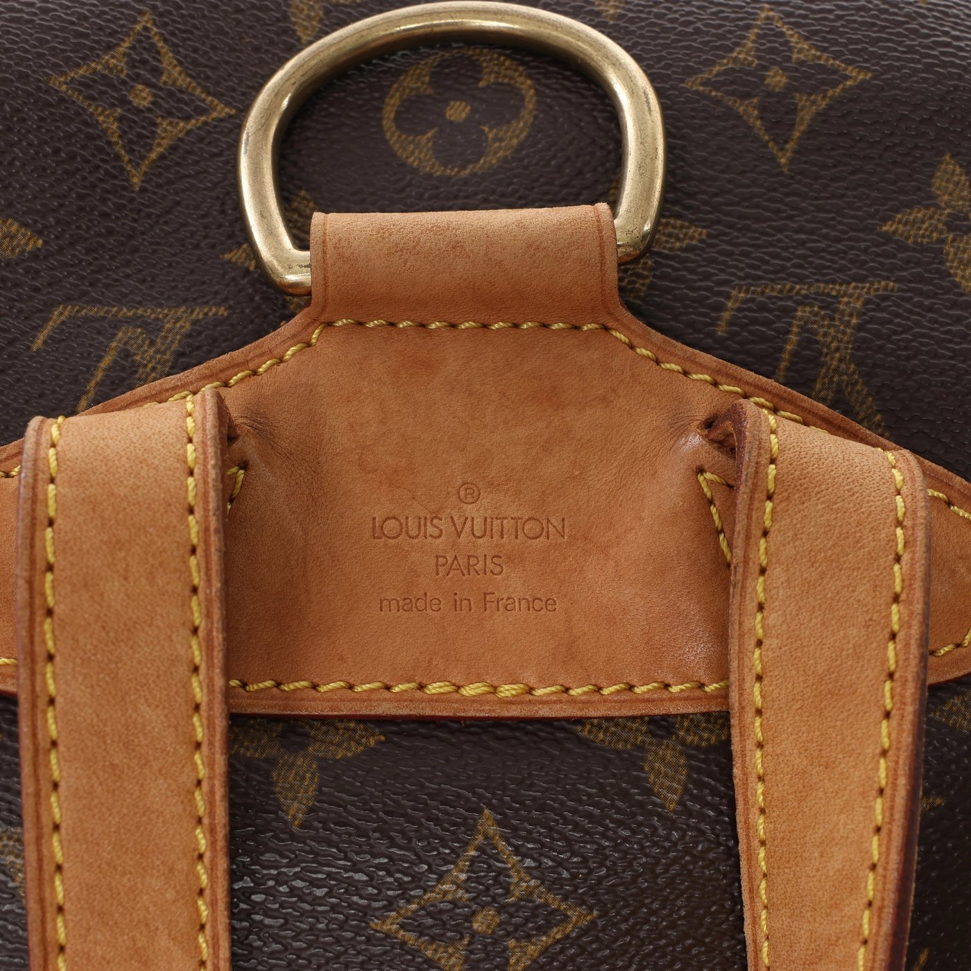 Louis Vuitton Montsouris MM Monogram Backpack in Brown M51136