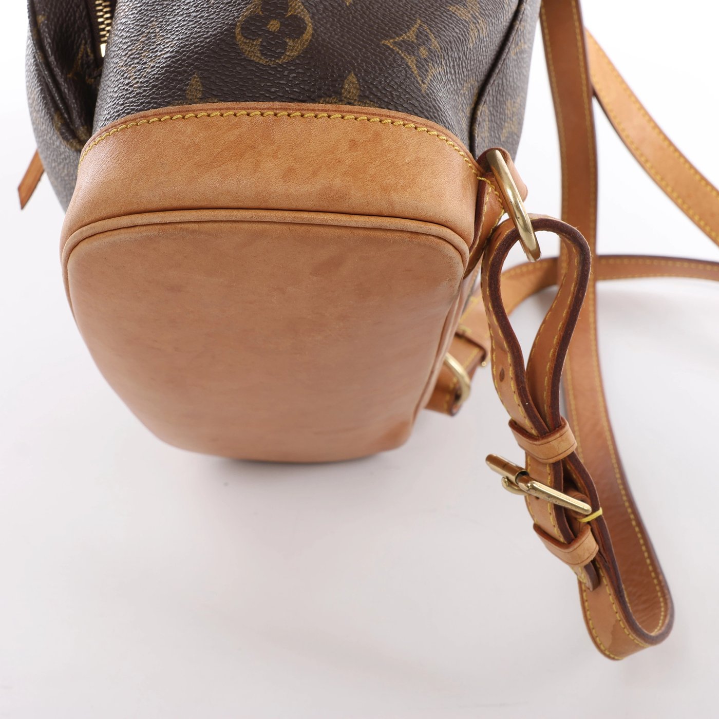 Louis Vuitton Montsouris MM Monogram Backpack in Brown M51136