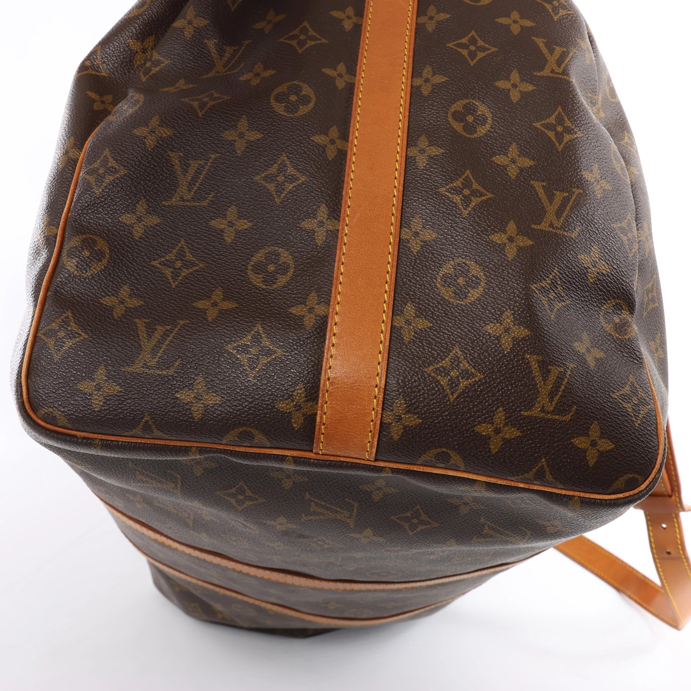 Louis Vuitton Keepall Bandoulière 60 Monogram Travel Bag in Brown M41412
