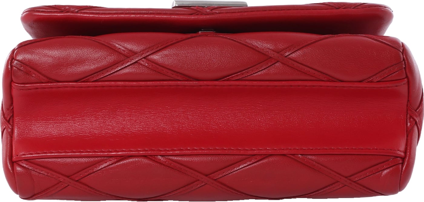 Louis Vuitton Malletage GO 14 Shoulder Bag in Red
