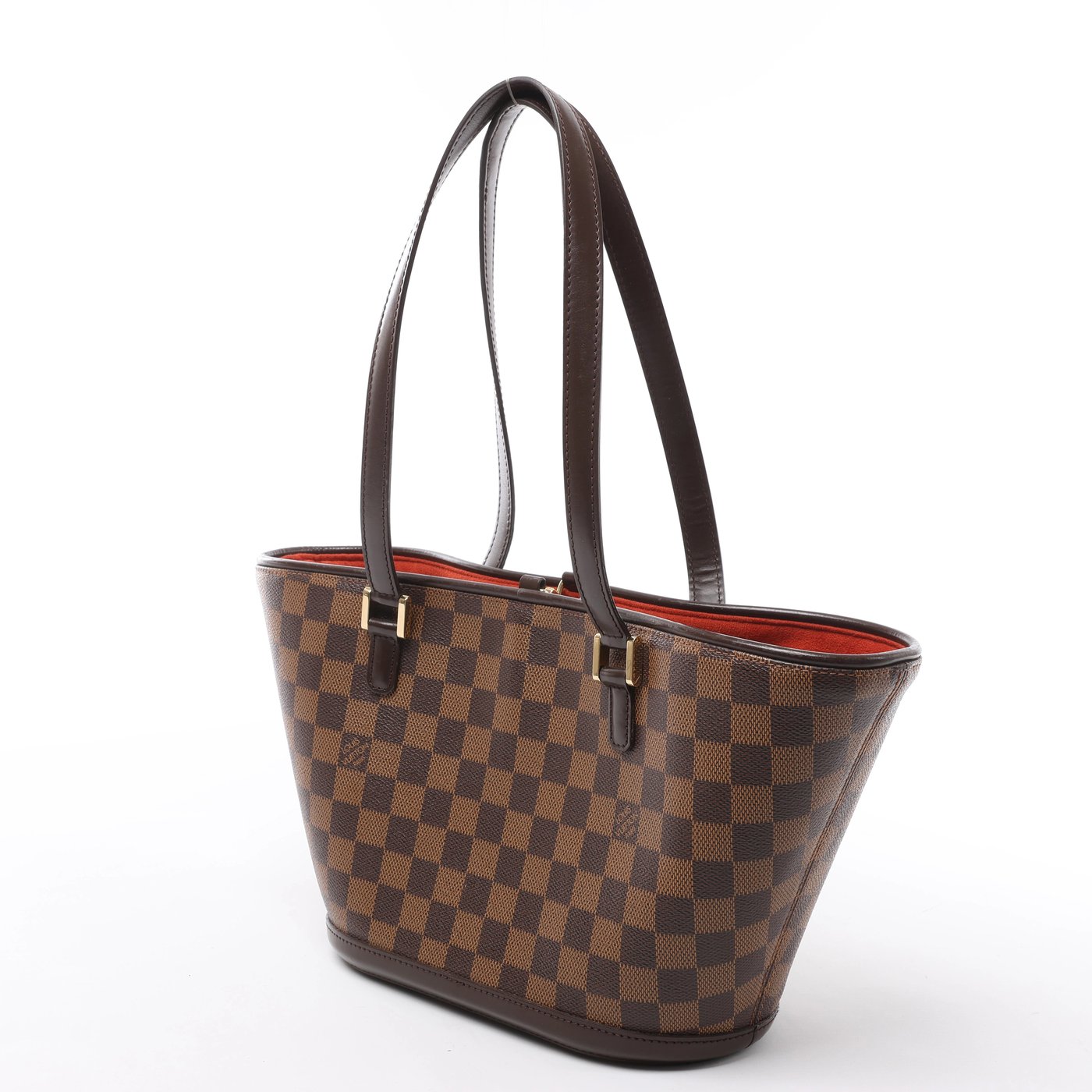 Louis Vuitton Manosque PM Damier Ebene Shoulder Bag in Brown N51121