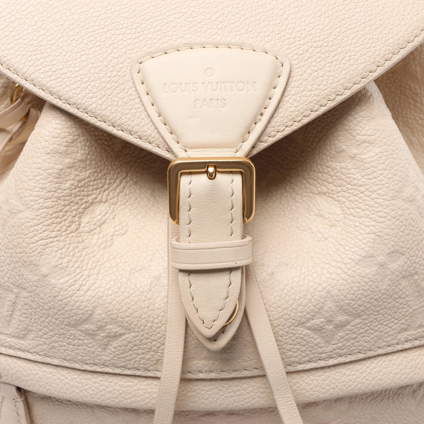 Louis Vuitton Montsouris PM Monogram Empreinte Backpack in Beige M45397