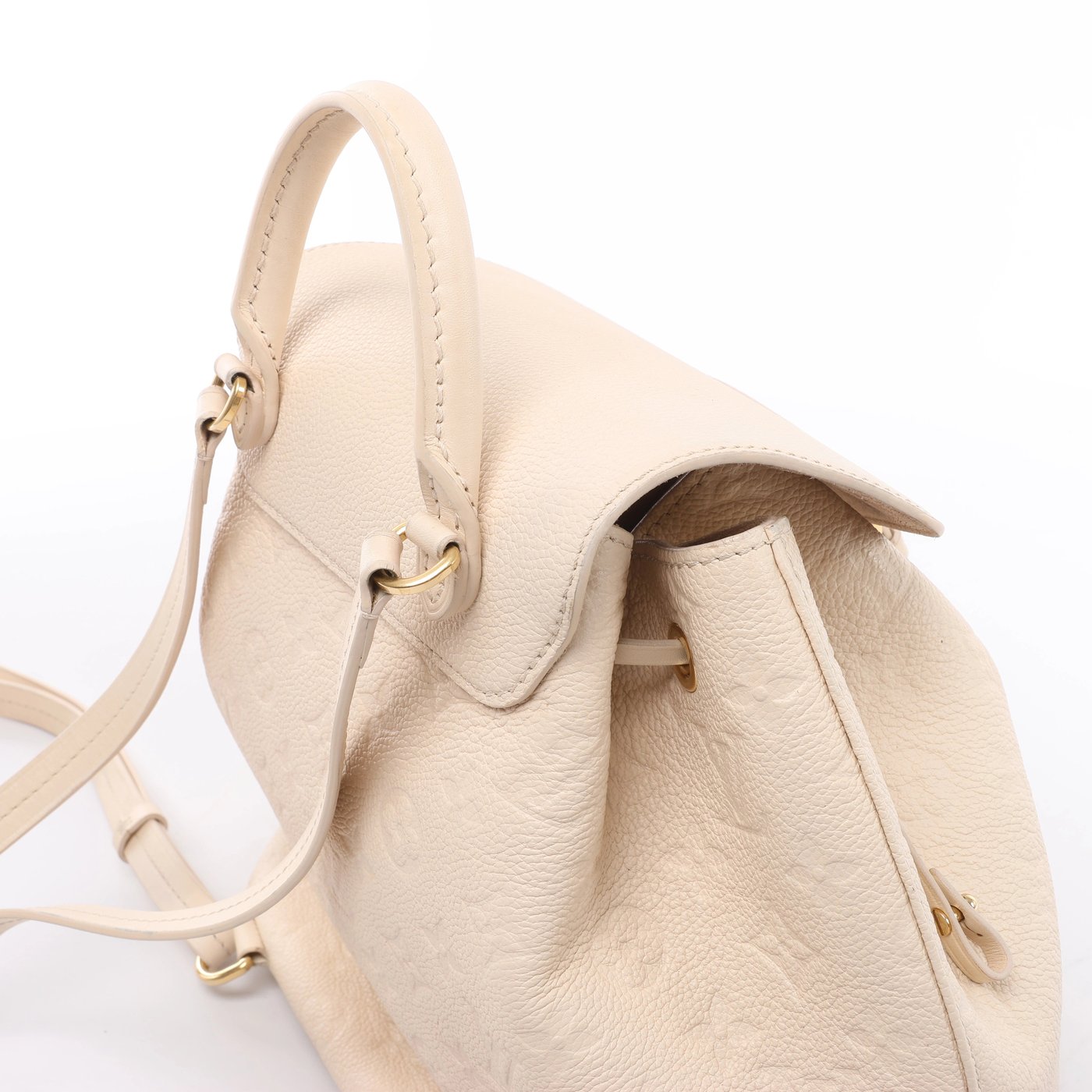 Louis Vuitton Montsouris PM Monogram Empreinte Backpack in Beige M45397