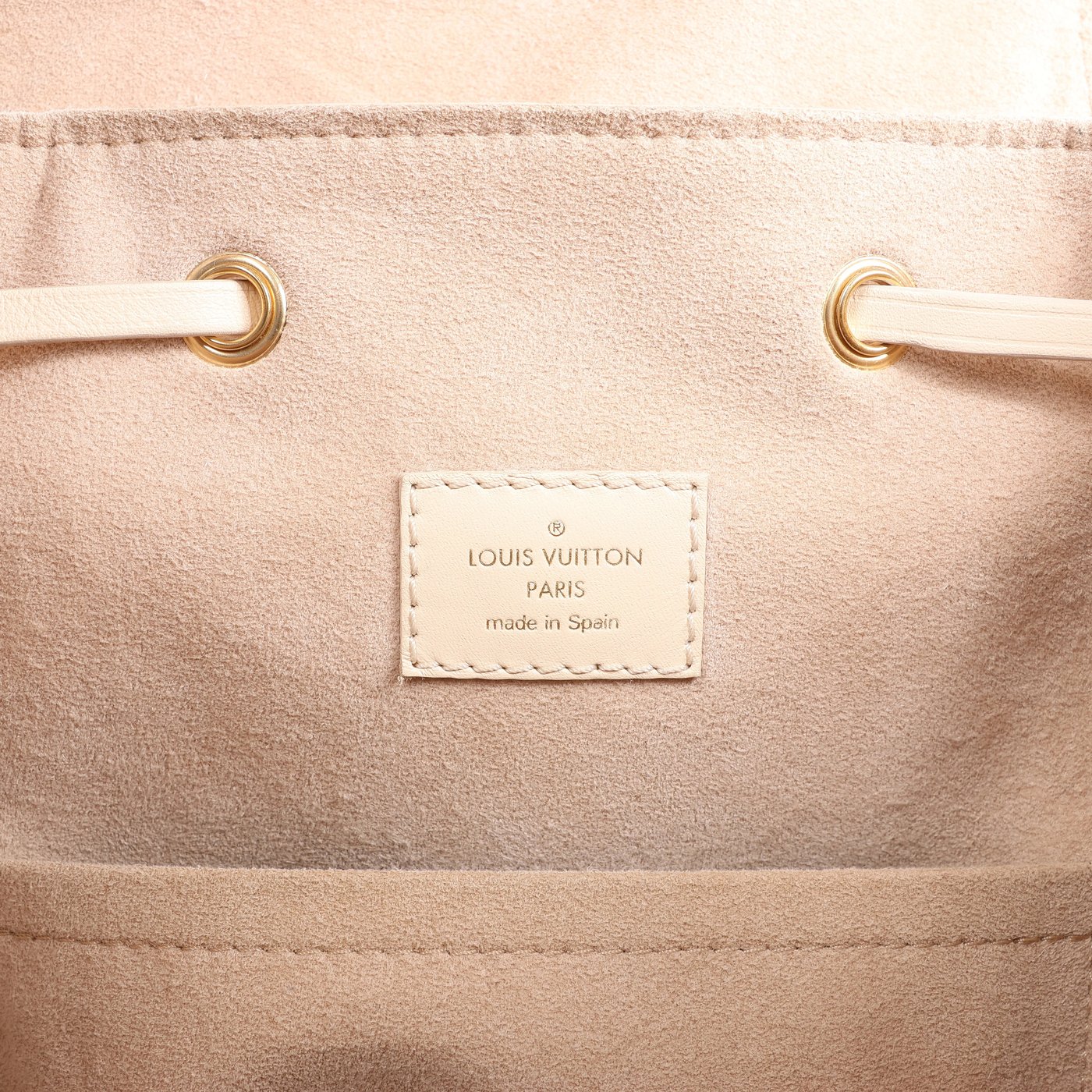 Louis Vuitton Montsouris PM Monogram Empreinte Backpack in Beige M45397