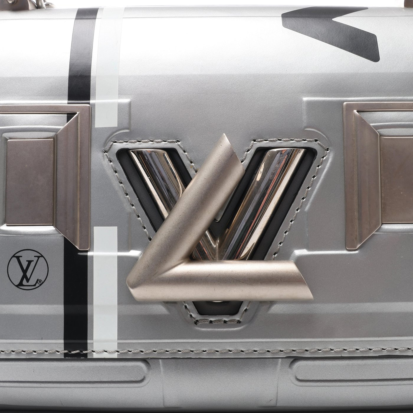 Louis Vuitton Twist PM Spaces Collection Crossbody Bag in Silver