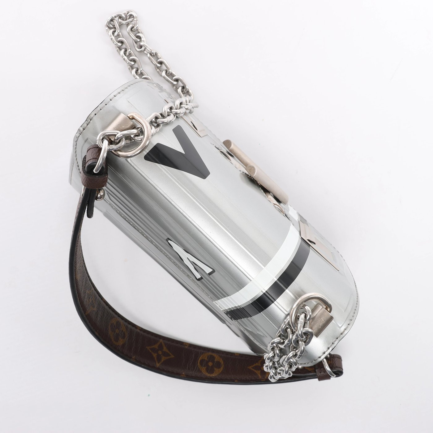 Louis Vuitton Twist PM Spaces Collection Crossbody Bag in Silver