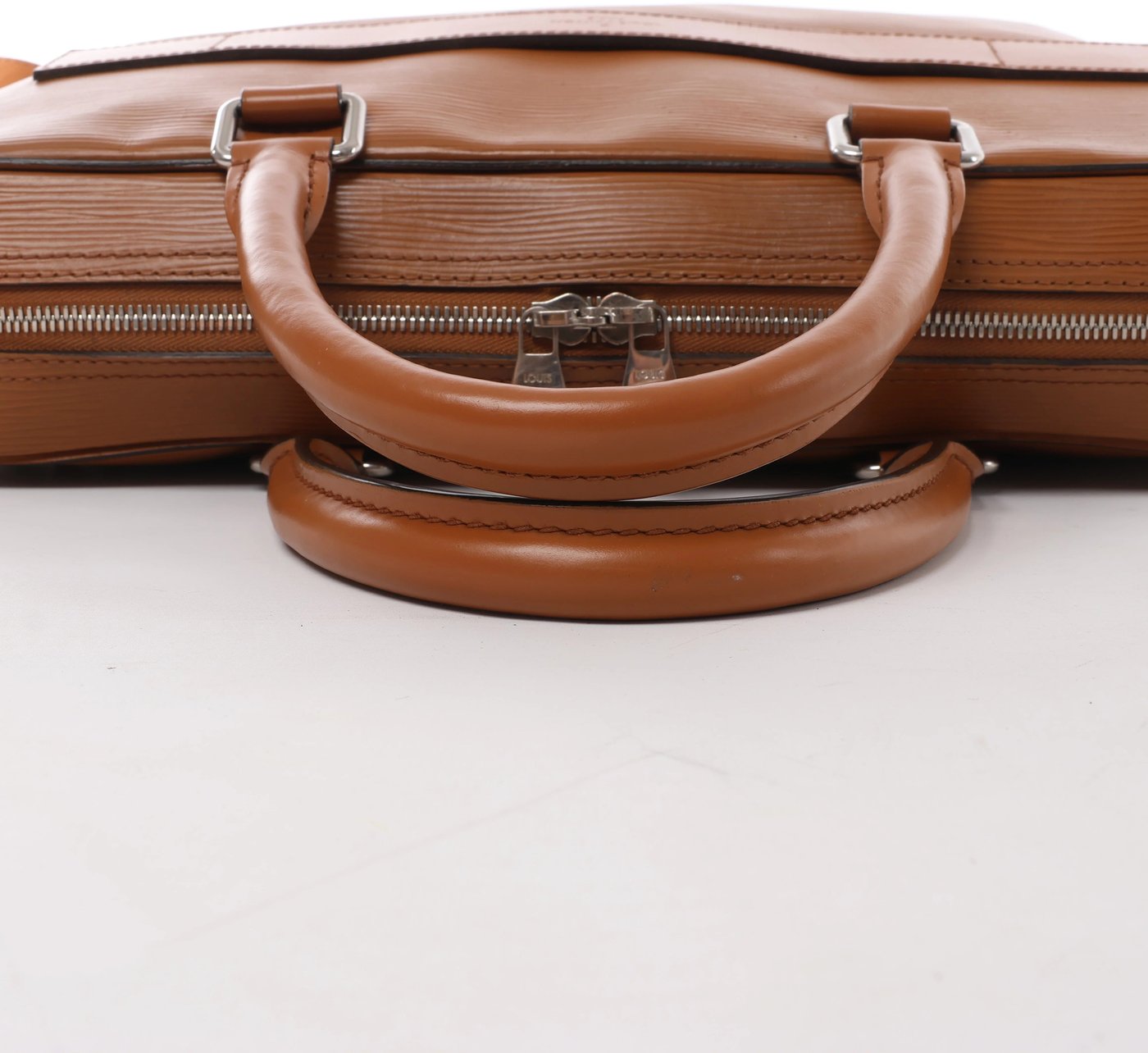 Louis Vuitton Porte Documents Business Epi Leather 2Way Handbag in Brown M54044