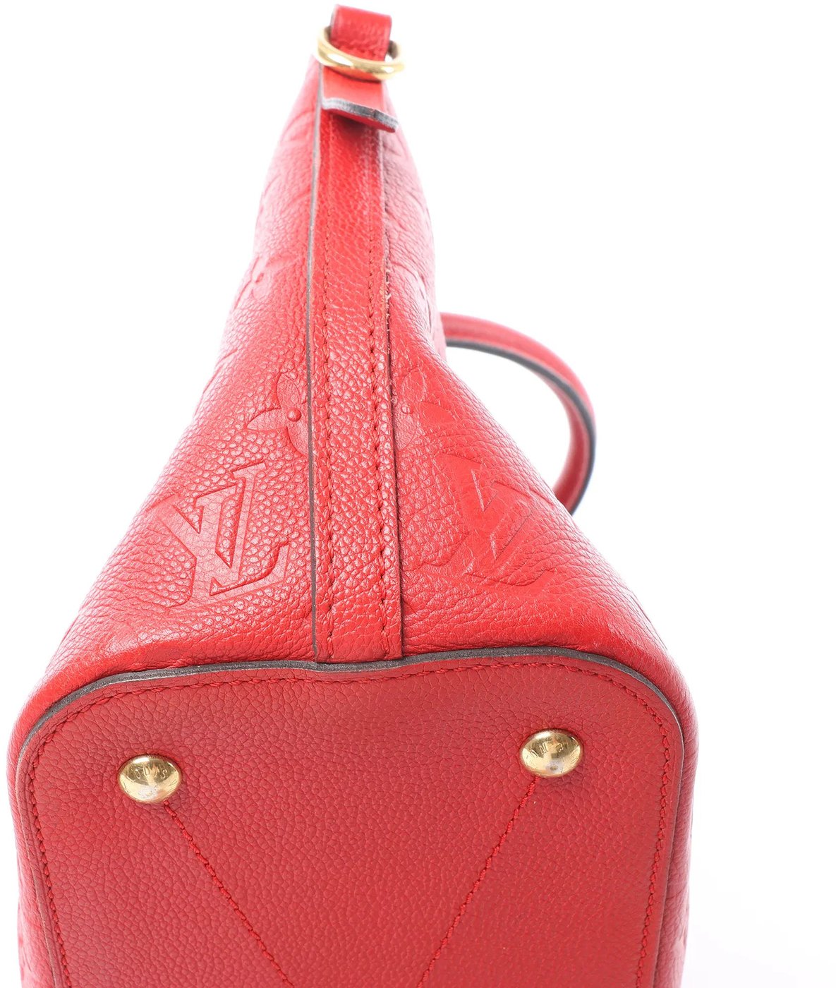 Louis Vuitton Mazarine PM Monogram Empreinte Handbag in Red M50638