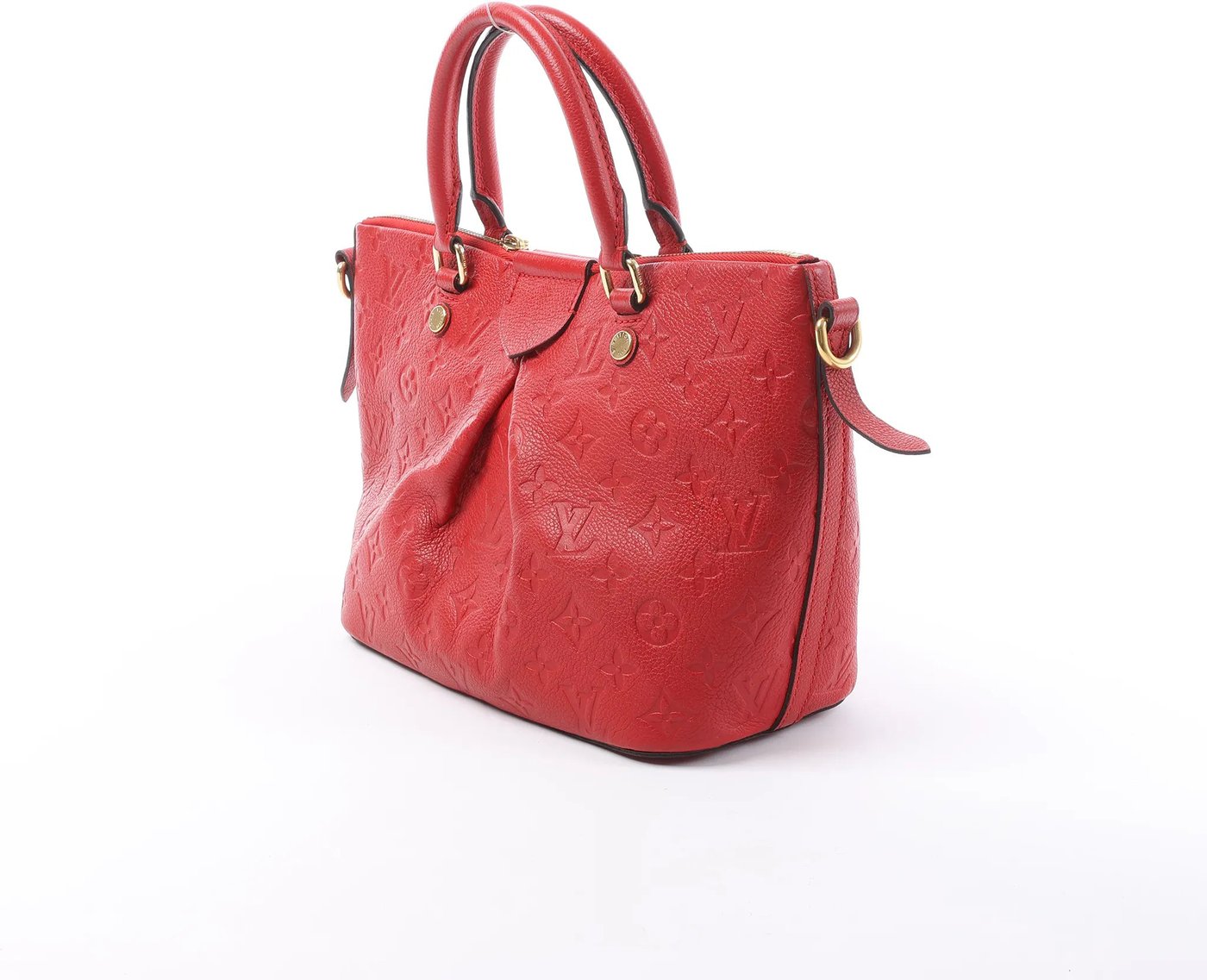Louis Vuitton Mazarine PM Monogram Empreinte Handbag in Red M50638