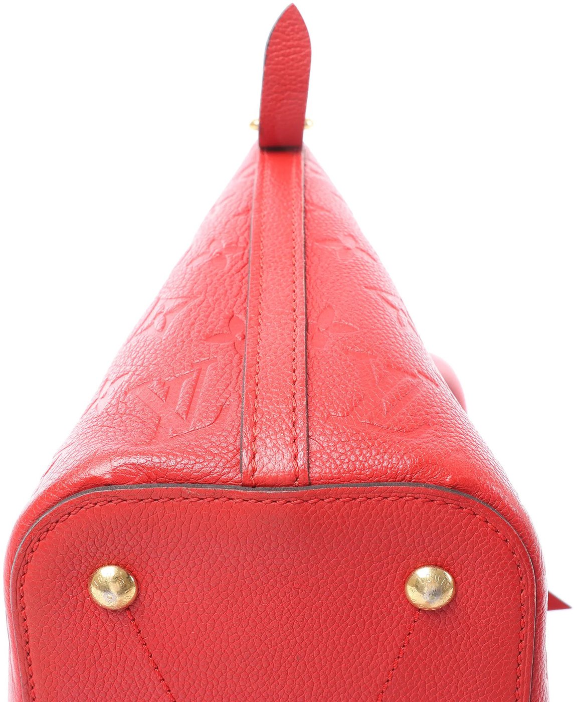 Louis Vuitton Mazarine PM Monogram Empreinte Handbag in Red M50638